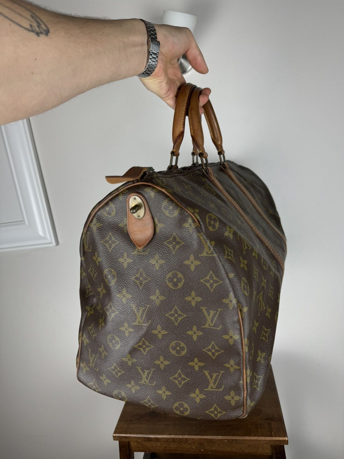 Louis Vuitton Luxury travel bag Louis Vuitton Keepall 50 original item Size ONE SIZE - 3 Thumbnail