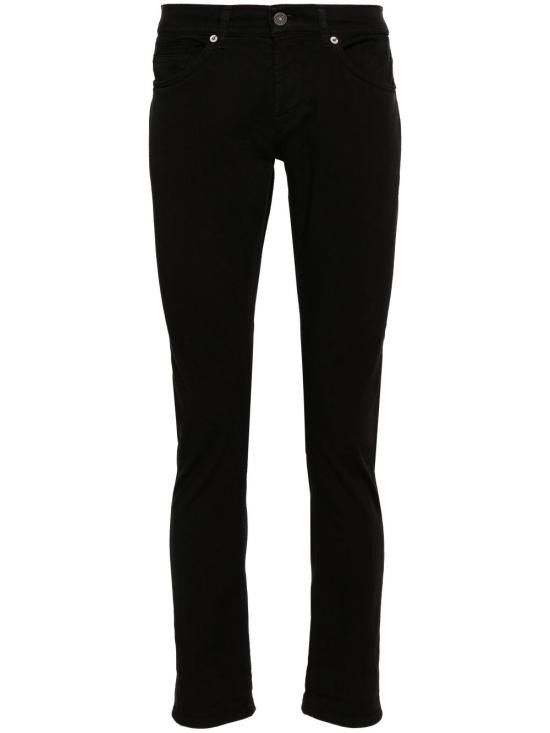 Dondup DONDUP Men Denim Pants UP232GEORGE BS0030UPTD999 Black Size US 30 / EU 46 - 1 Thumbnail