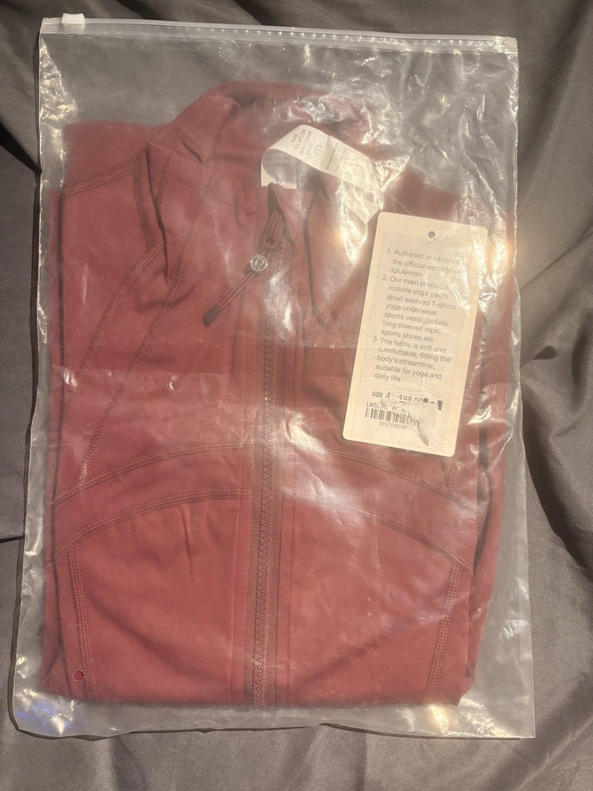 Lululemon Red Lululemon Size S / US 4 / IT 40 - 2 Thumbnail