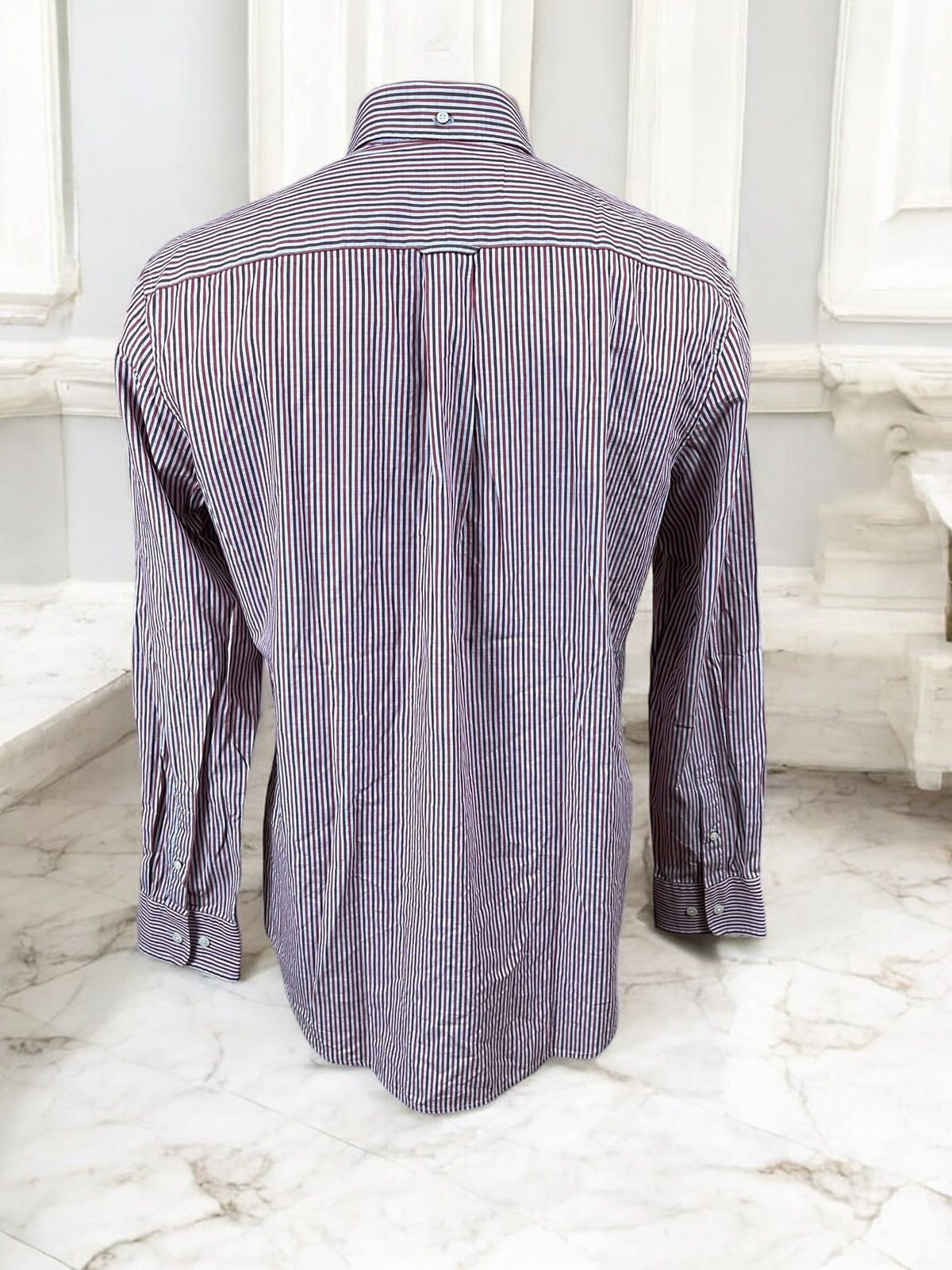Gant GANT Heather Broadcloth Size M men’s striped shirt Size US M / EU 48-50 / 2 - 3 Thumbnail