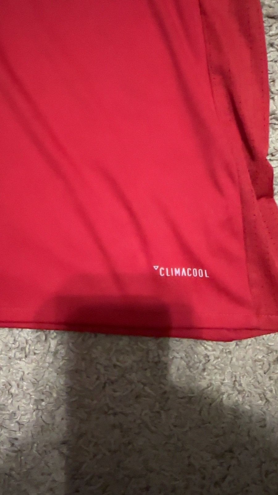 Adidas 2017/2018 Adidas Red Manchester United jersey size large Size US L / EU 52-54 / 3 - 6 Thumbnail