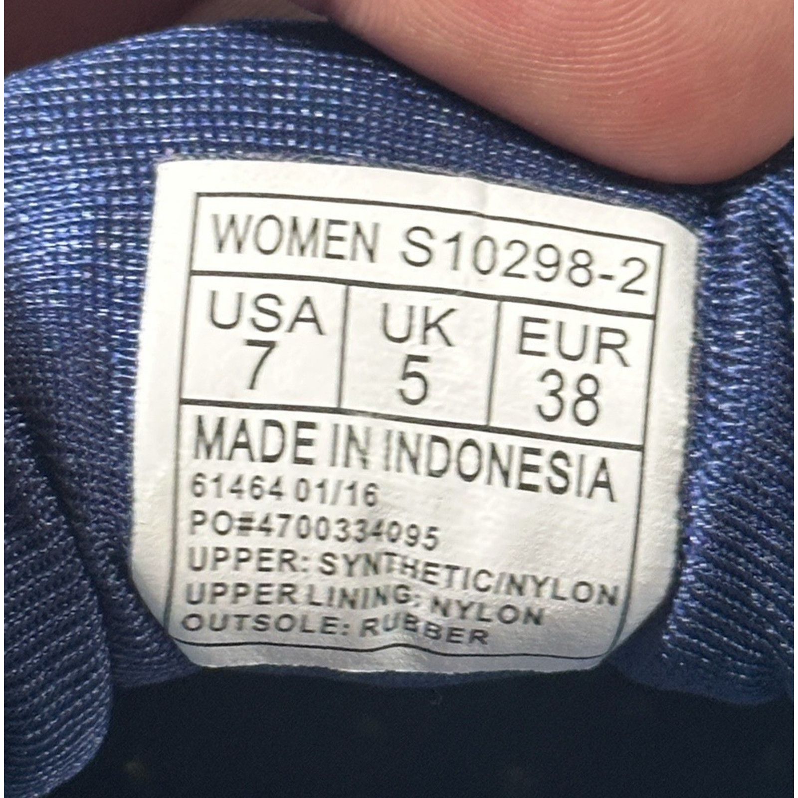 Saucony Saucony Kinvara 14 Blue Hiking Trail Running Shoes Flaw Size US 7 / IT 37 - 2 Thumbnail