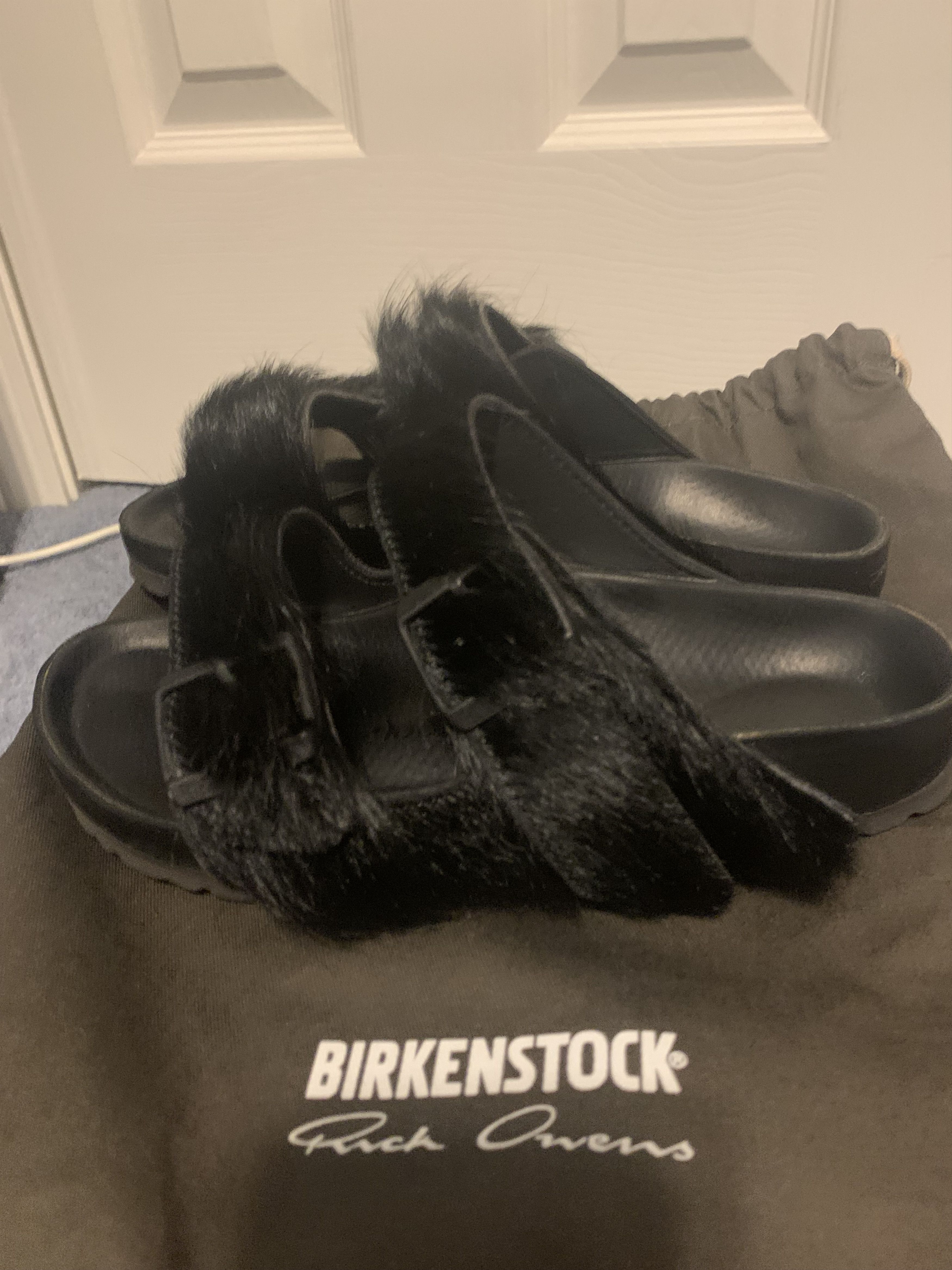 Birkenstock × Rick Owens Rick Owens Pony Hair Birkenstock Size US 6 / IT 36 - 2 Thumbnail