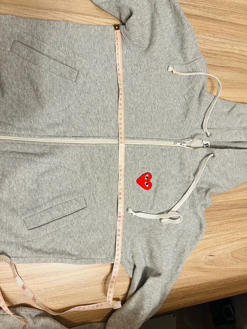 Comme des Garcons Comme Des Garcons Red heart gray jacket 2505-Nextarrow Size US L / EU 52-54 / 3 - 8 Thumbnail