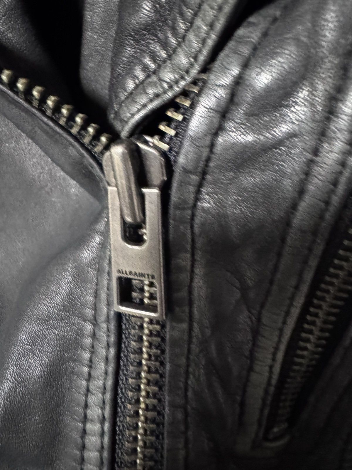 Allsaints Allsaints biker leather jacket Size XS / US 0-2 / IT 36-38 - 3 Thumbnail