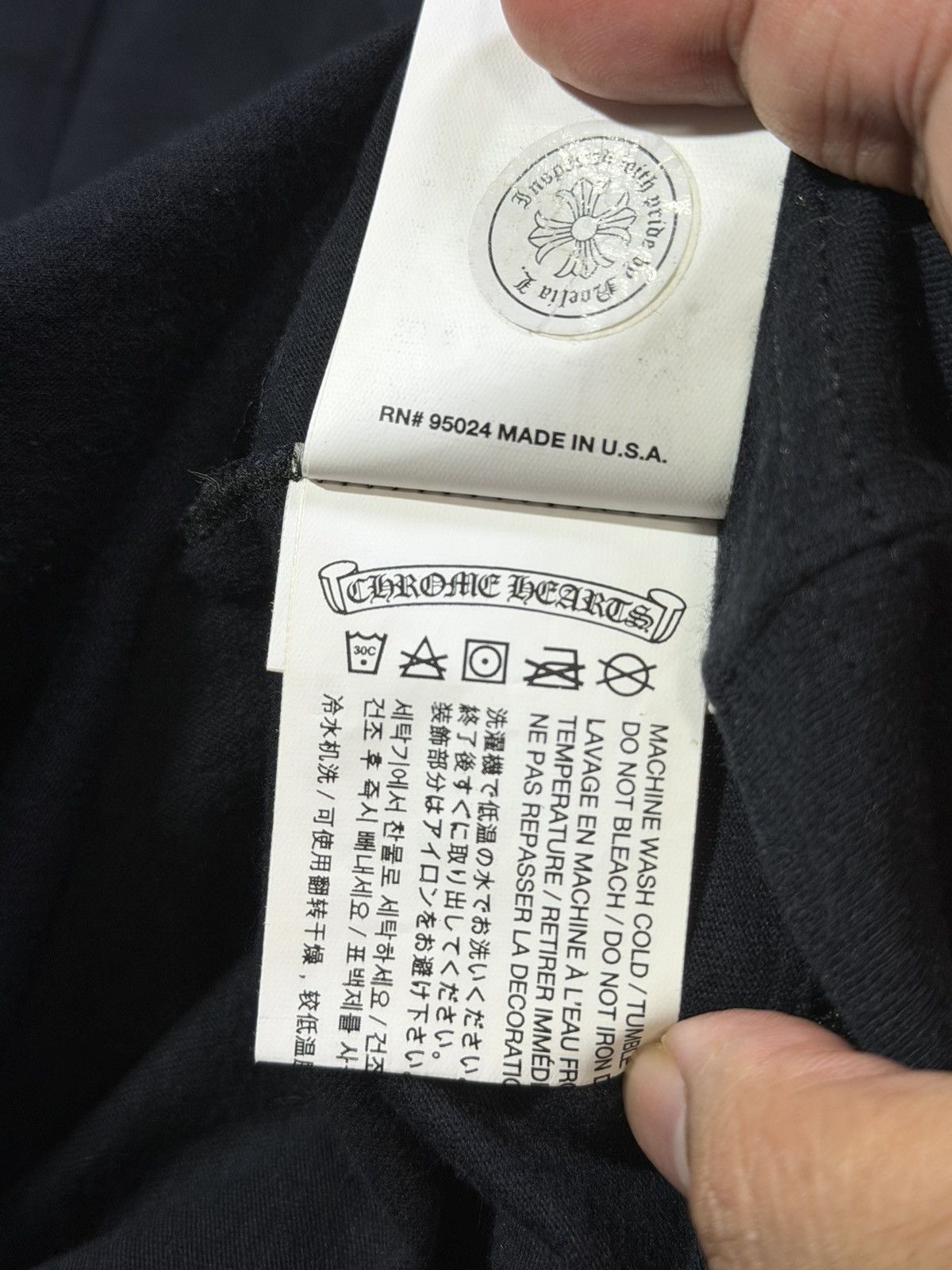 Chrome Hearts Cemetery Graveyard Cross Size US M / EU 48-50 / 2 - 13 Thumbnail