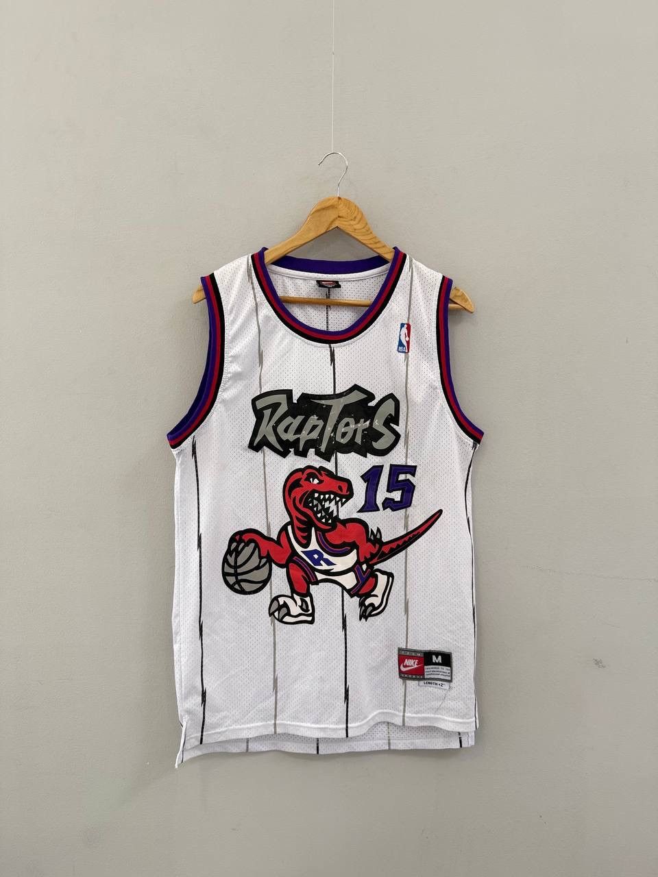 Nike Nike Raptors Vince Carter vintage Jersey #15 white Size US M / EU 48-50 / 2 - 1 Thumbnail