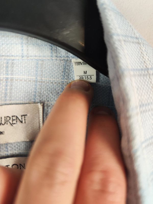 Yves Saint Laurent Men's Shirt Yves Saint Laurent M Size US M / EU 48-50 / 2 - 4 Thumbnail