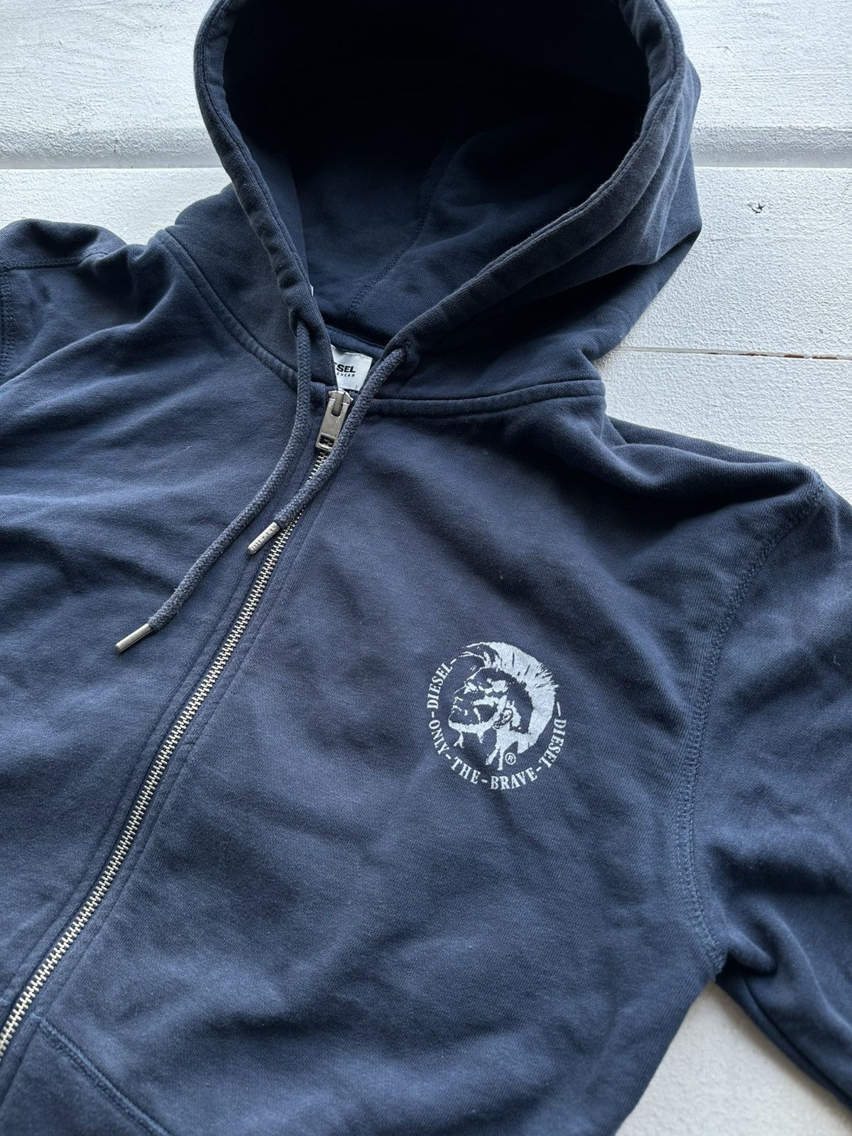 Diesel 🚨DIESEL HYPE BLUE HOODIE BIG LOGO BOXY FIT DENIM DIVISION Size US M / EU 48-50 / 2 - 4 Thumbnail