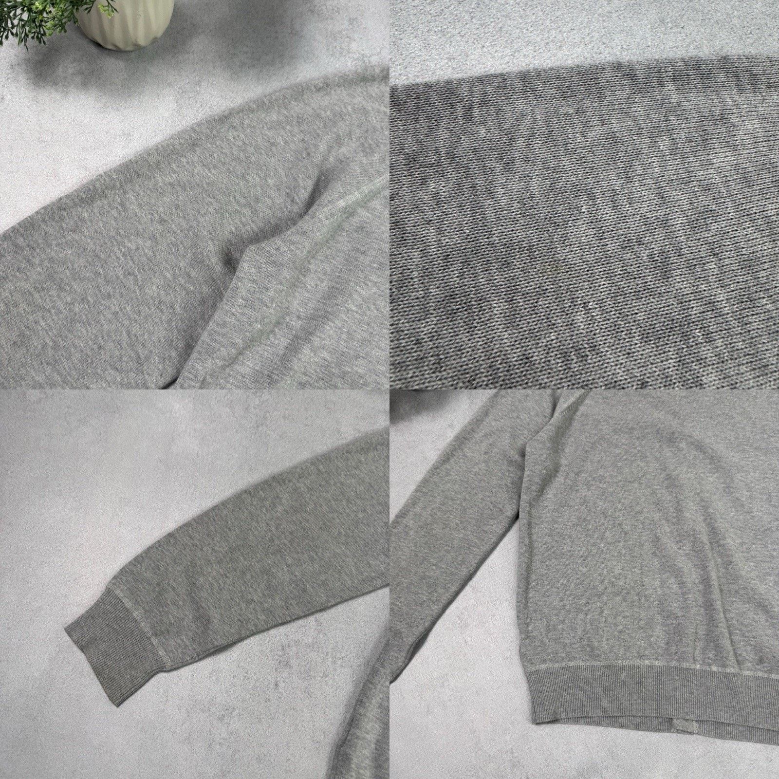 Dsquared2 Dsquared2 Men Grey Cardigan Casual Cotton Size US L / EU 52-54 / 3 - 24 Thumbnail
