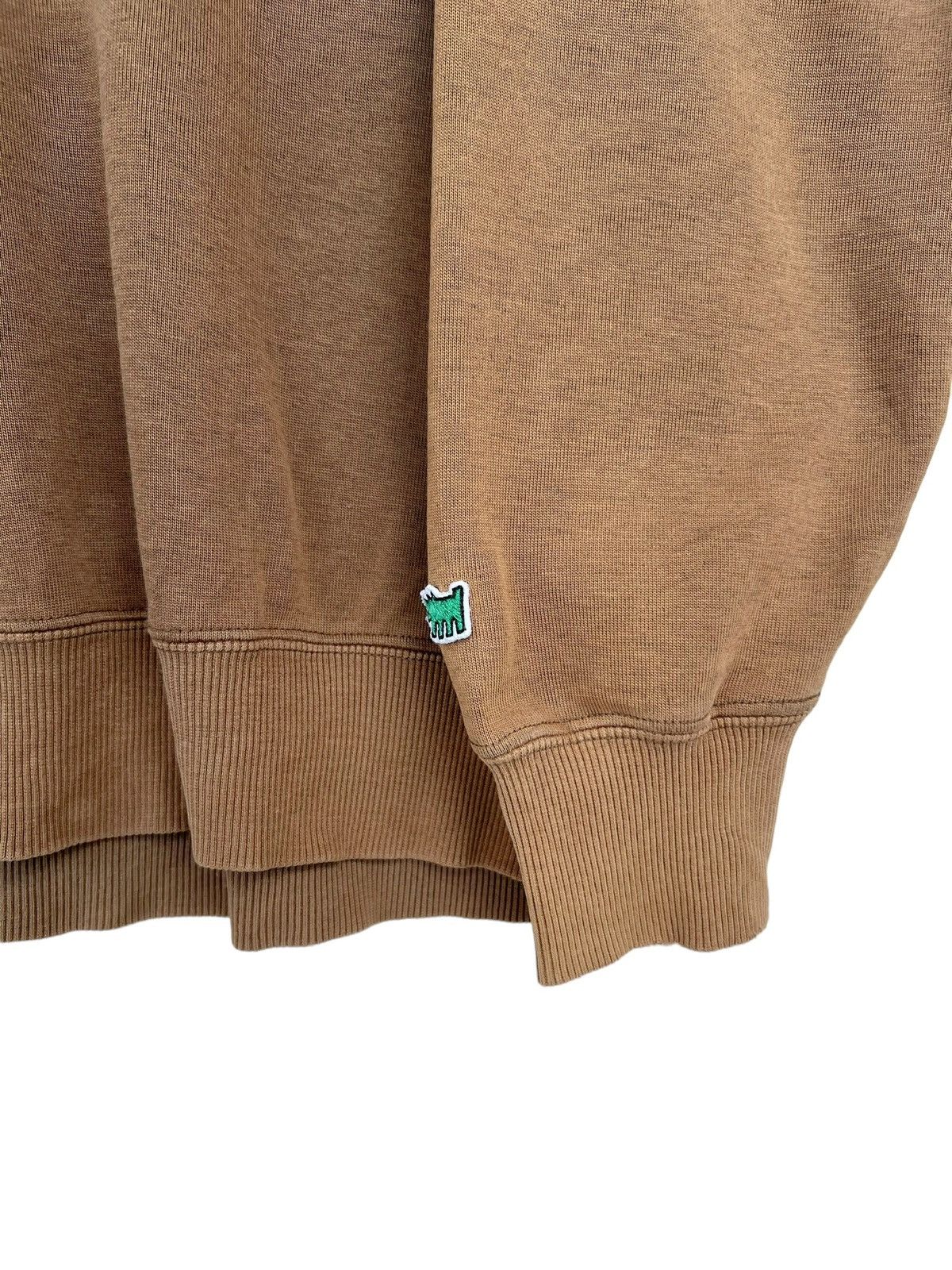 Keith Haring Keith Haring City Cycle Distressed Sunfaded Brown Sweatshirt Size US M / EU 48-50 / 2 - 4 Thumbnail