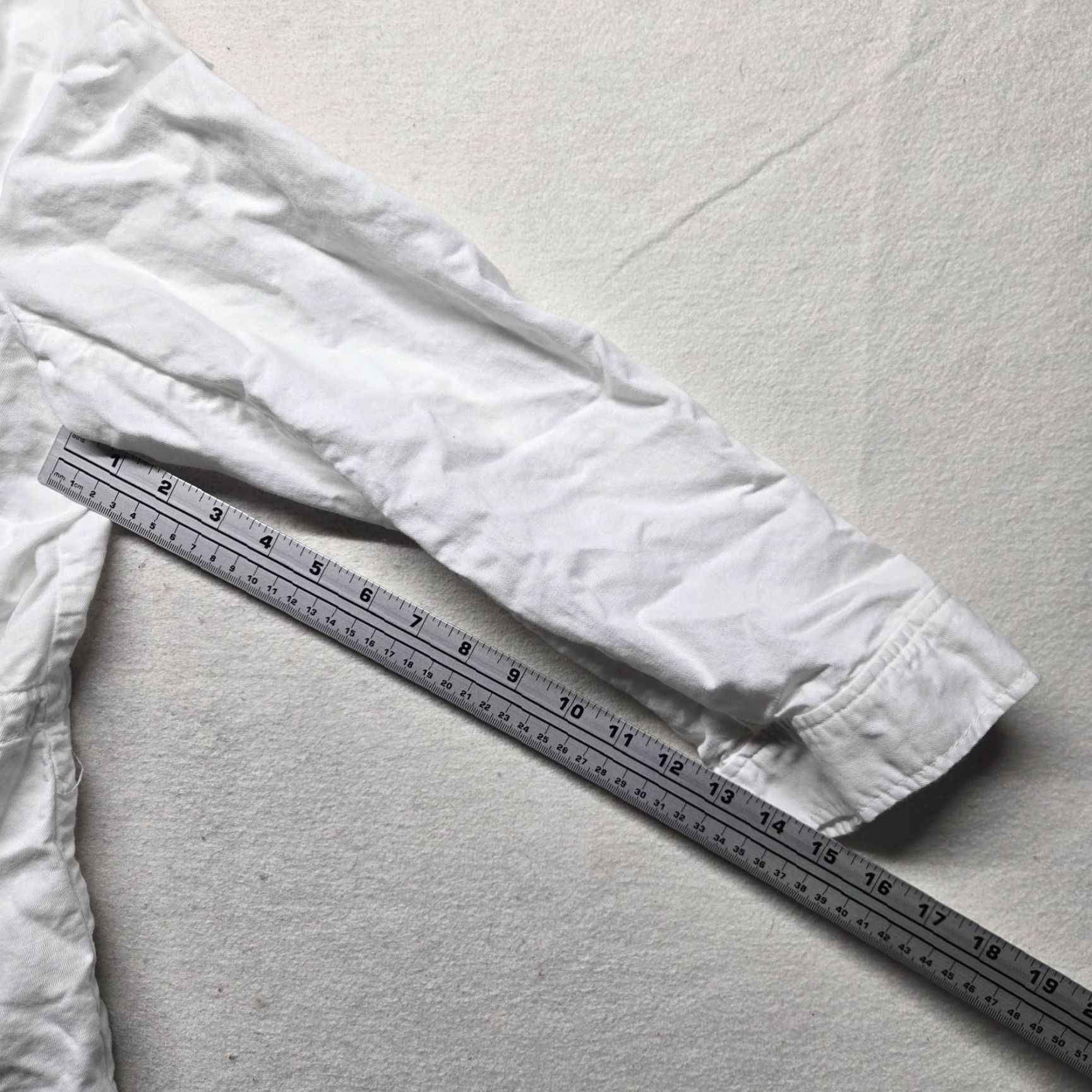 Talbots Talbots Cotton Jacket Solid White Coat Button Front Women's XL JACKET Cotton Utility 90s Classic Mens? Size XL / US 12-14 / IT 48-50 - 5 Thumbnail