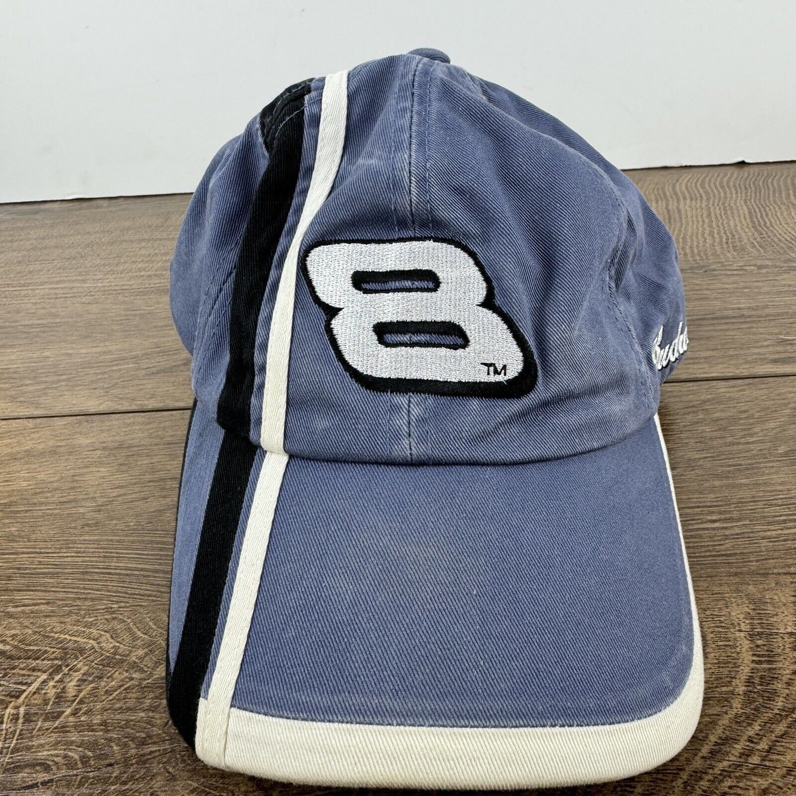 Other Dale JR 8 Hat Dale Earnhardt Junior Gray Hat Adjustable Adul Size ONE SIZE - 1 Thumbnail