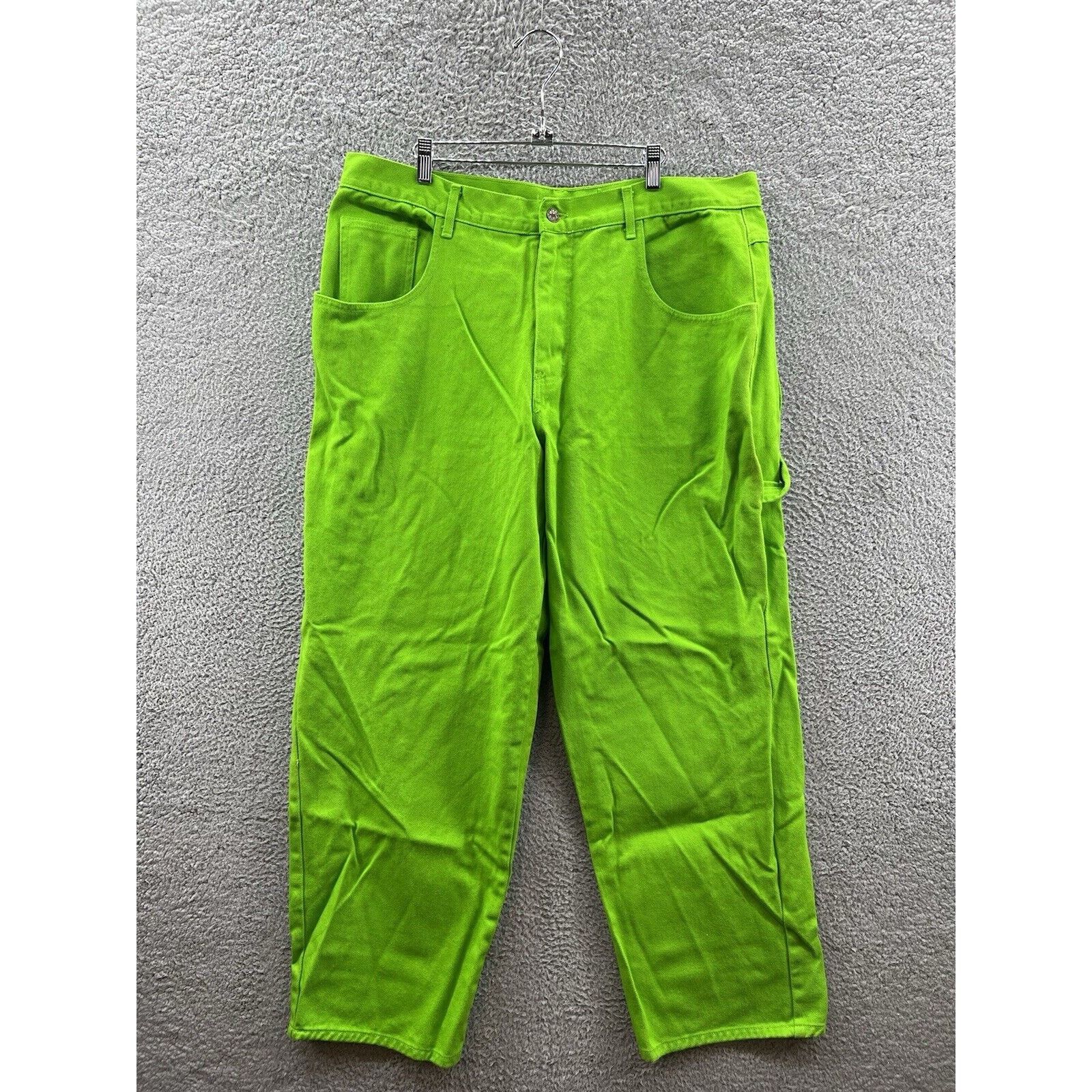 Tommy Hilfiger Tommy Hilfiger BRAT Summer Lime Green Baggy Pants Size 42 Size US 42 / EU 58 - 1 Thumbnail