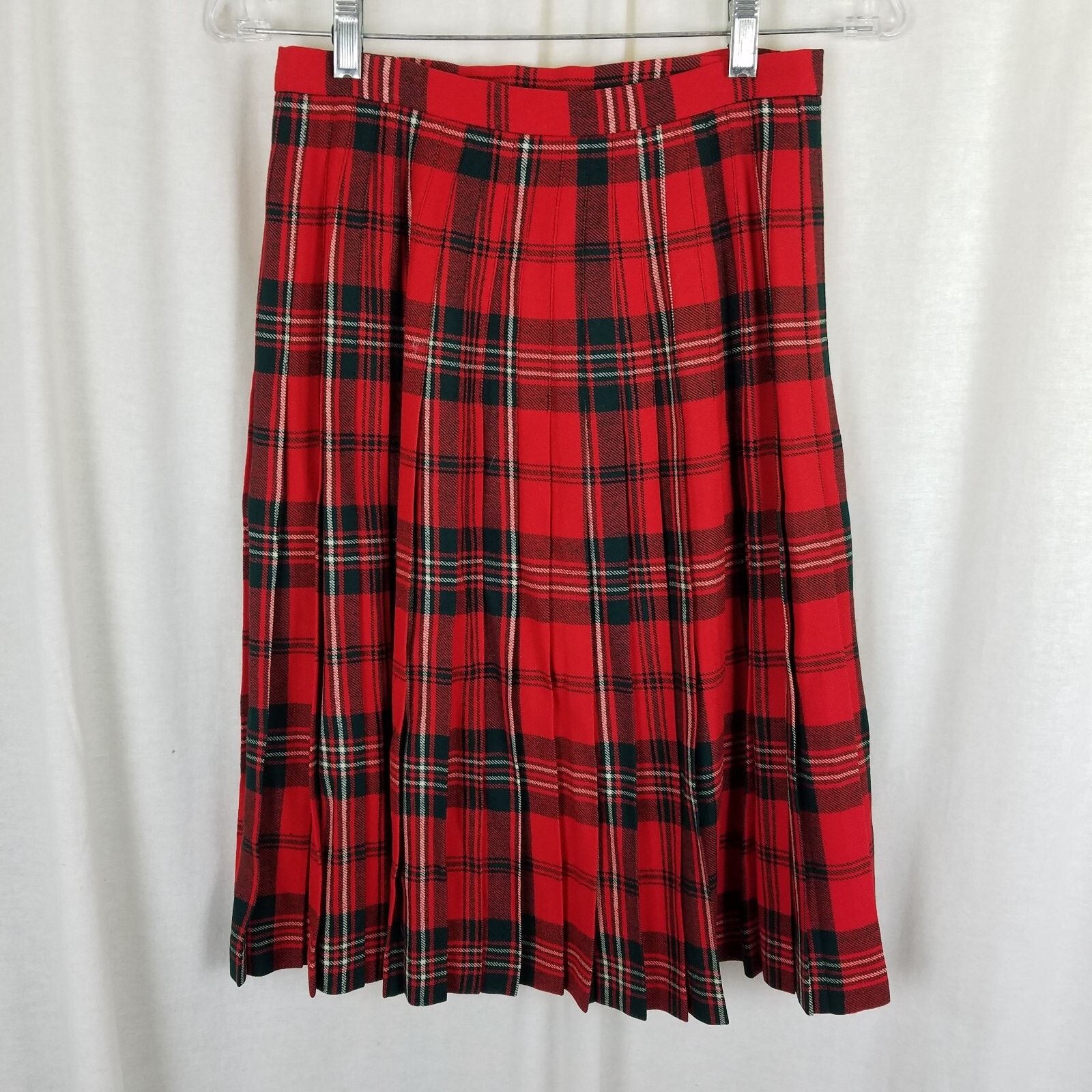 Vintage Vtg Celtic Craft Centre Tartan Plaid Kilt Skirt Wool Wrap XS Size 27" / US 4 / IT 40 - 4 Thumbnail