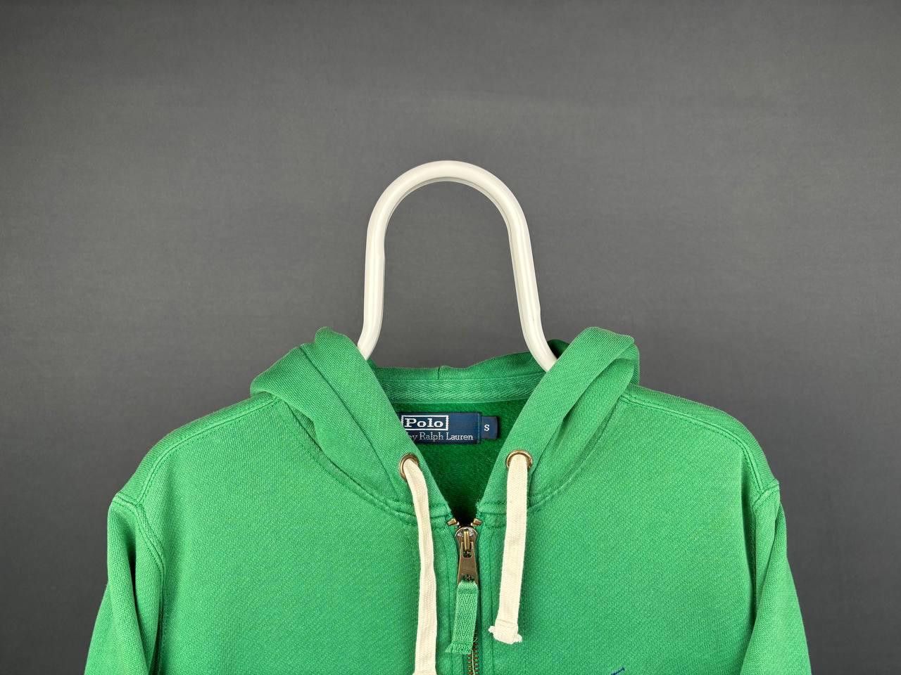 Polo Ralph Lauren Ralph Lauren Full Zip Hoodie Size S Green Vintage Size US S / EU 44-46 / 1 - 2 Thumbnail