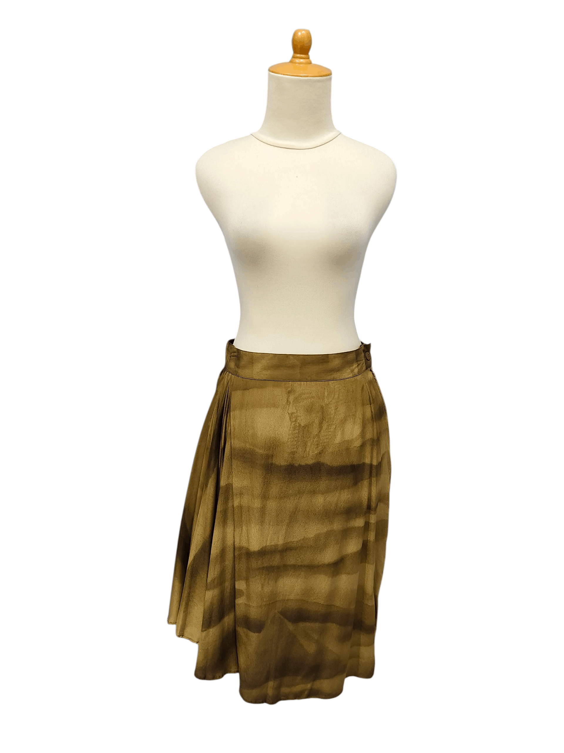 Versace 80s Genny by Versace- Piramid Desert Art Silk Drape Archive Size 30" / US 8 / IT 44 - 8 Thumbnail