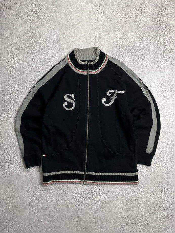 VINTAGE 90’s SCUDERIA FERARRI RACING KNIT F-1 SWEATER L