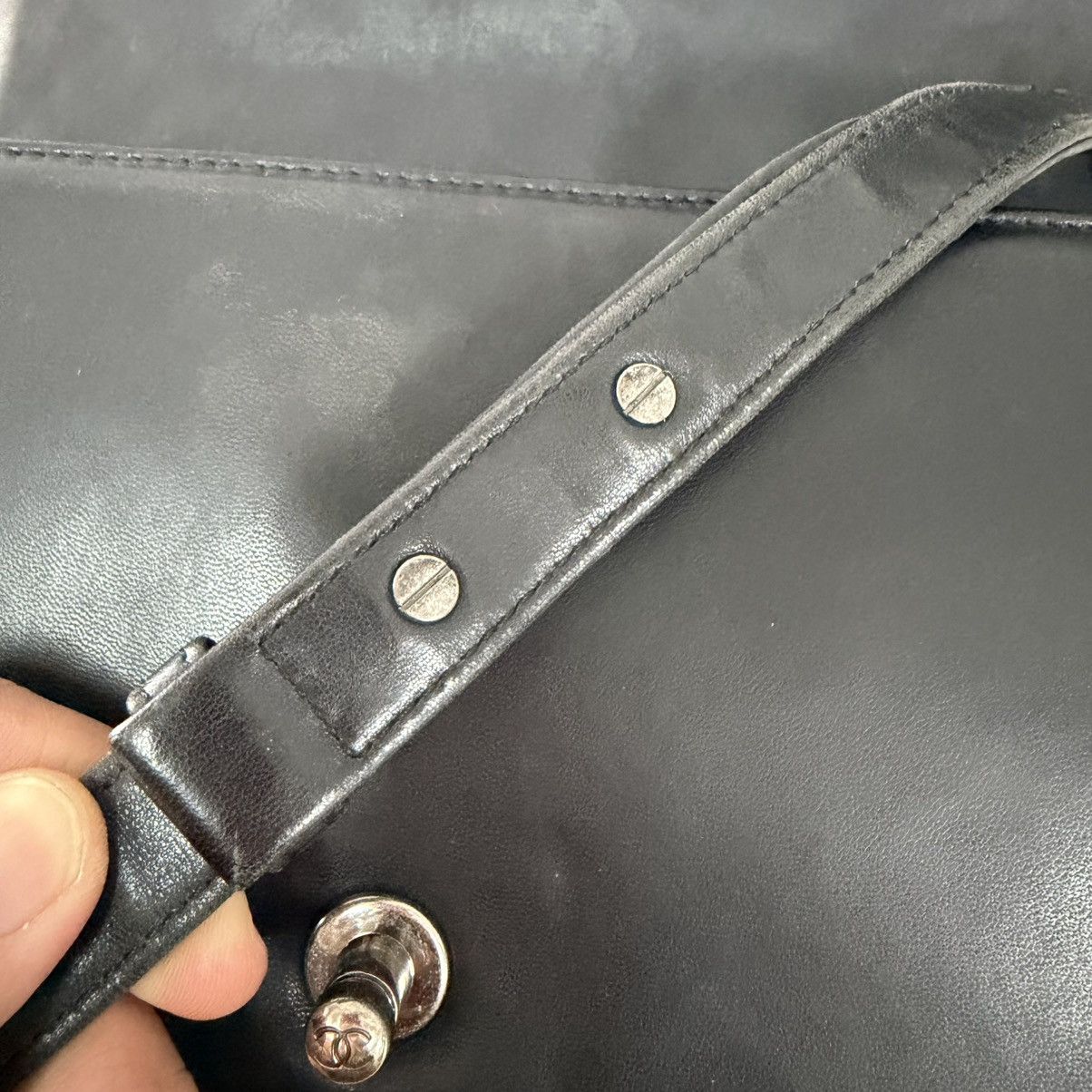 Chanel Chanel Le Boy Black Lambskin Small Shoulder Bag Size ONE SIZE - 13 Thumbnail