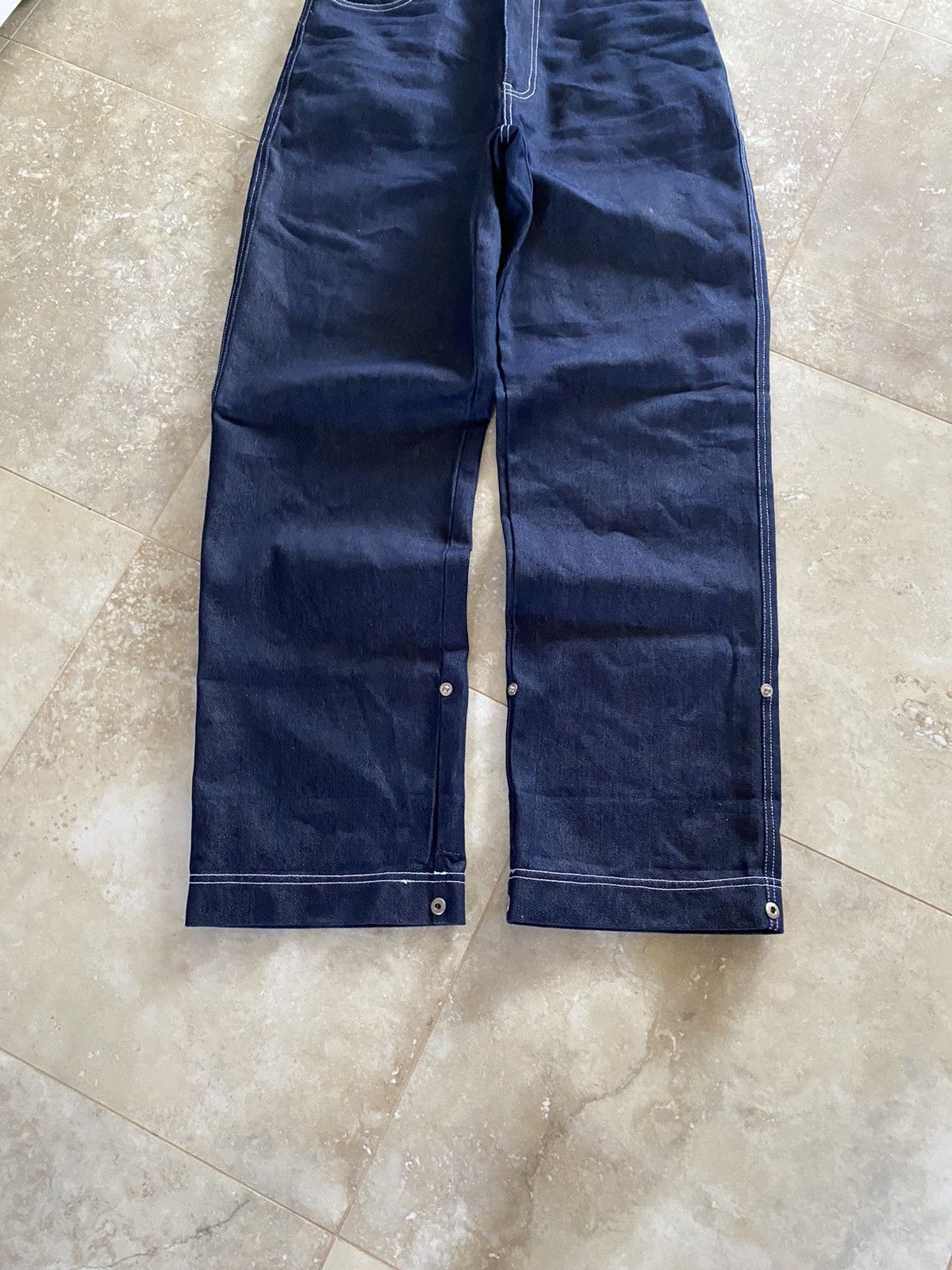Hysteric Glamour Vintage Baggy Y2K Jeans Japanese Wide Selvedge Denim Style Size US 32 / EU 48 - 3 Thumbnail