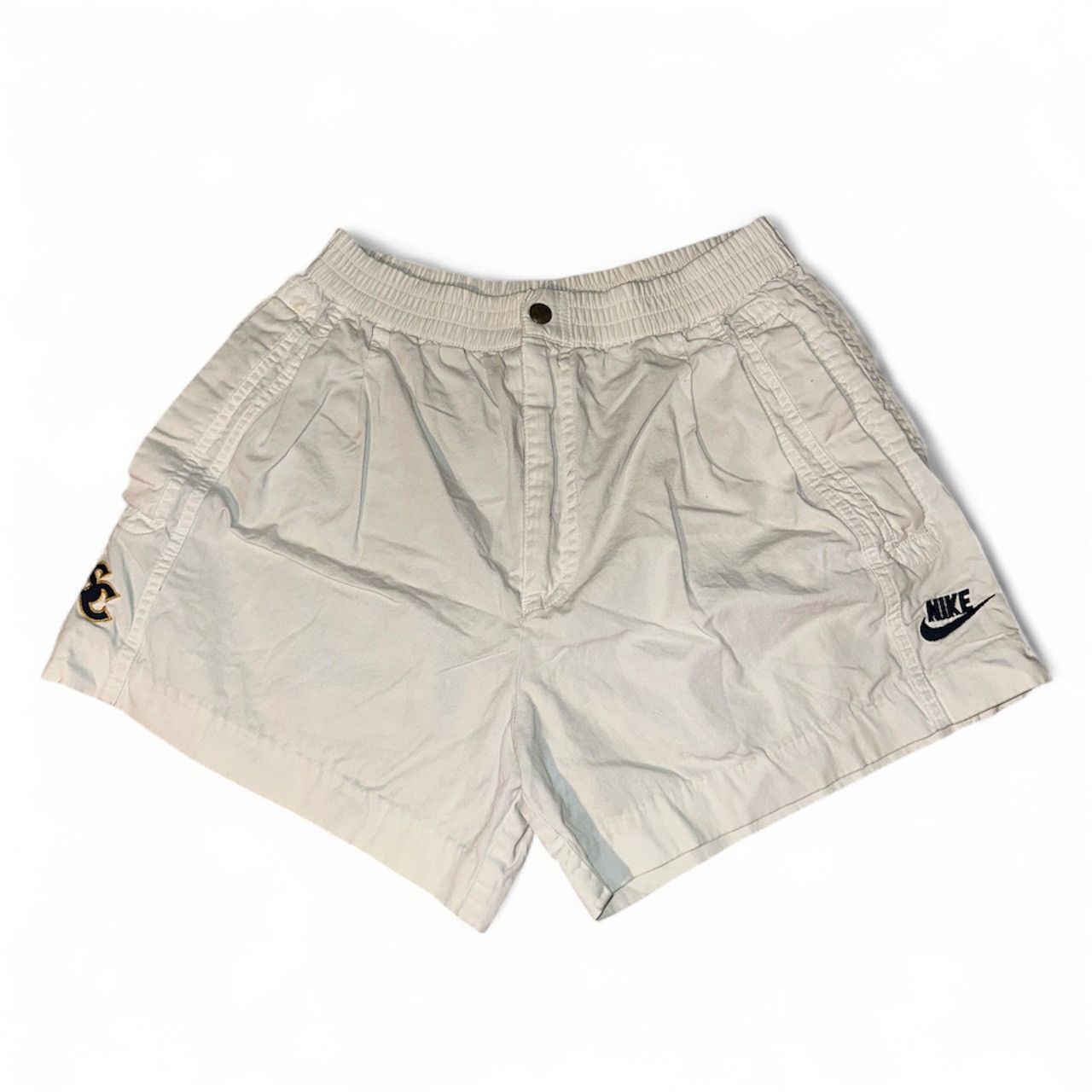 Nike VINTAGE 90s Nike Supreme Court Tennis Shorts Classic White Size US 28 / EU 44 - 1 Thumbnail