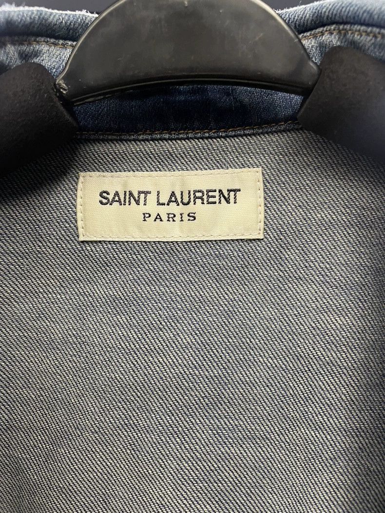 Saint Laurent Paris Saint Laurent Paris Make old denim shirts-2506 Size US XXL / EU 58 / 5 - 1 Thumbnail