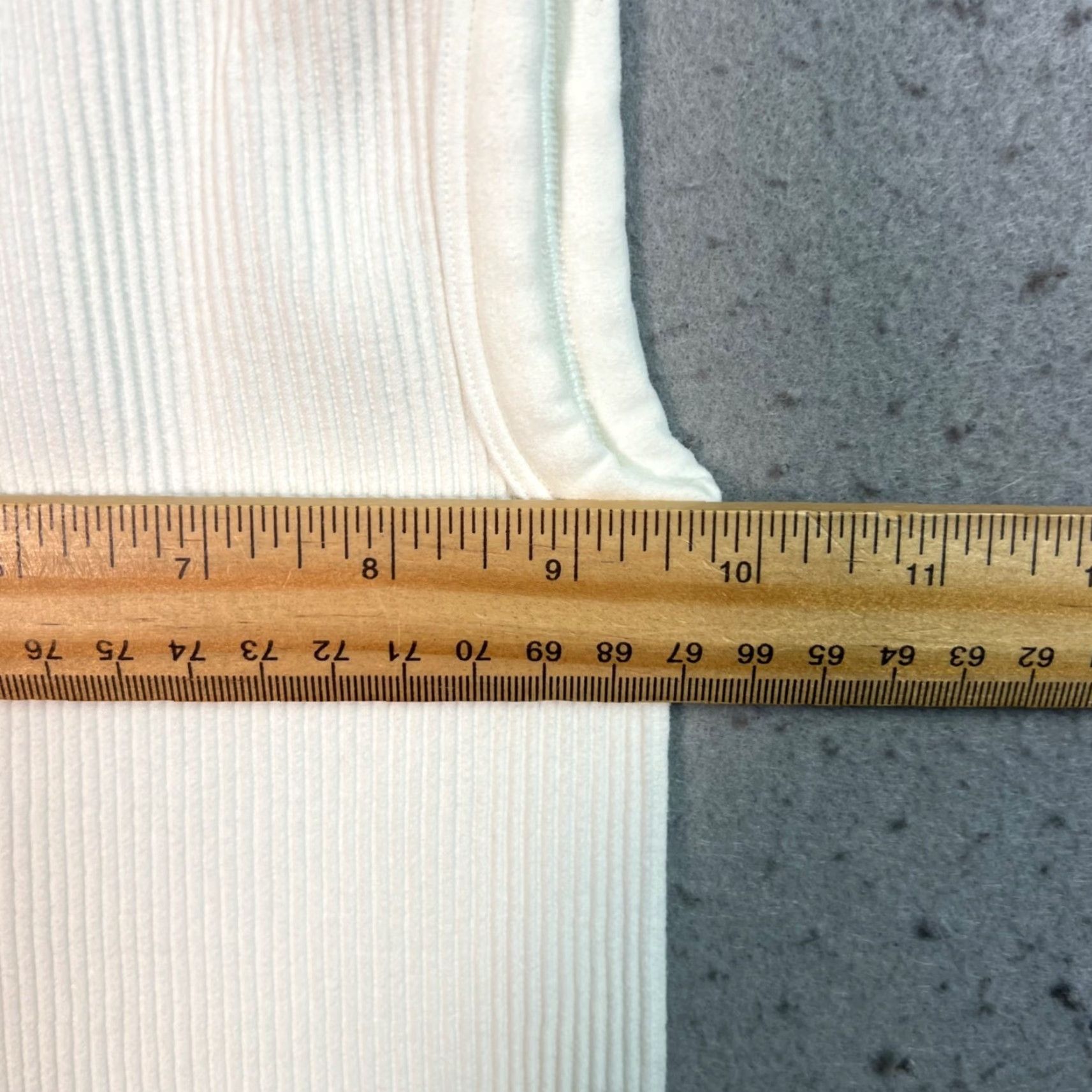 Vintage Sunday Best Tank Womens XS White Sleeveless Seamless Cropped Cotton Elastane Shirt? Size XS / US 0-2 / IT 36-38 - 4 Thumbnail