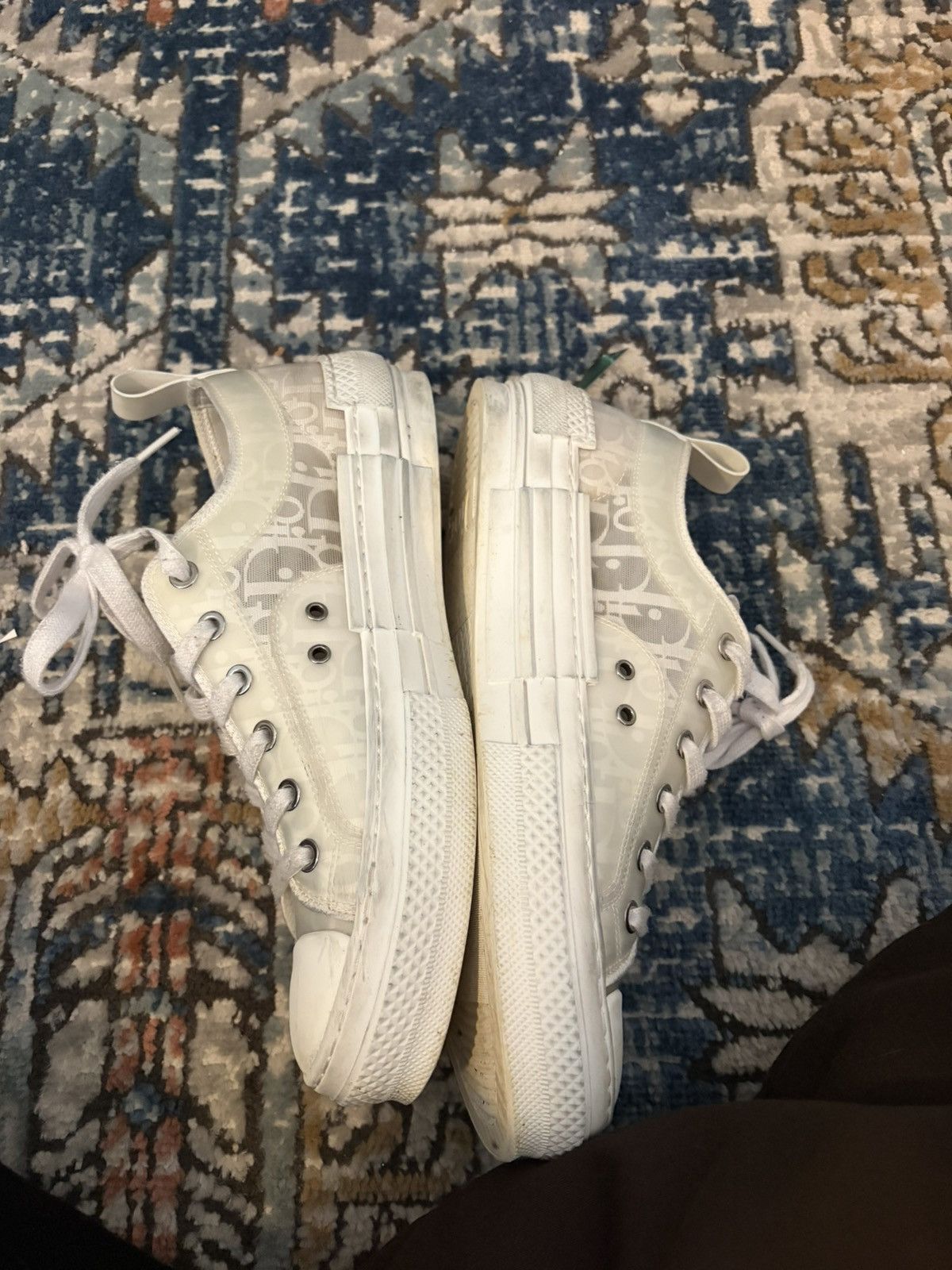 Dior Dior b23 low top white Size US 8 / EU 41 - 2 Thumbnail