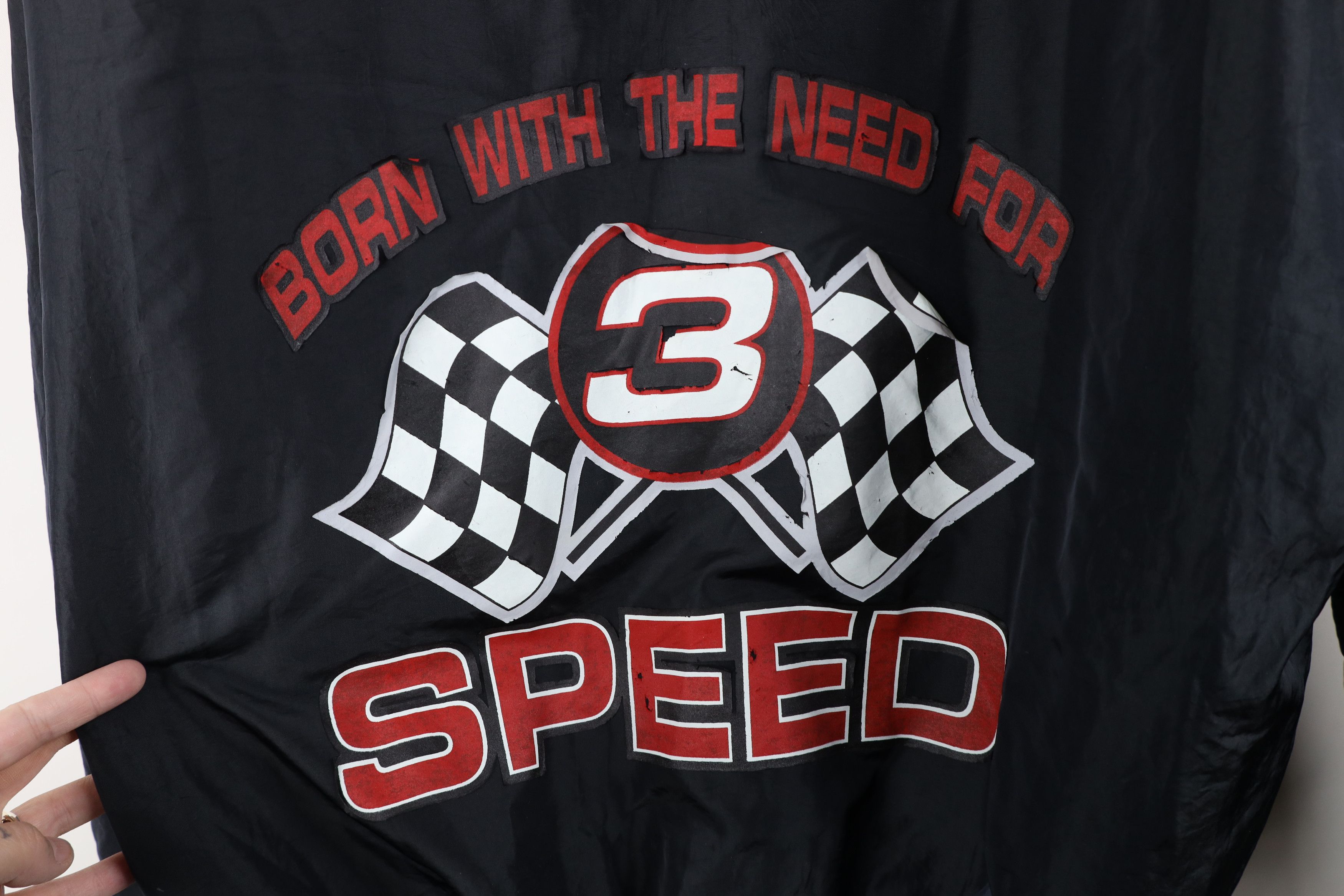 Vintage Vintage 90s NASCAR Earnhardt Spell Out Pullover Jacket USA Size US XXL / EU 58 / 5 - 4 Thumbnail