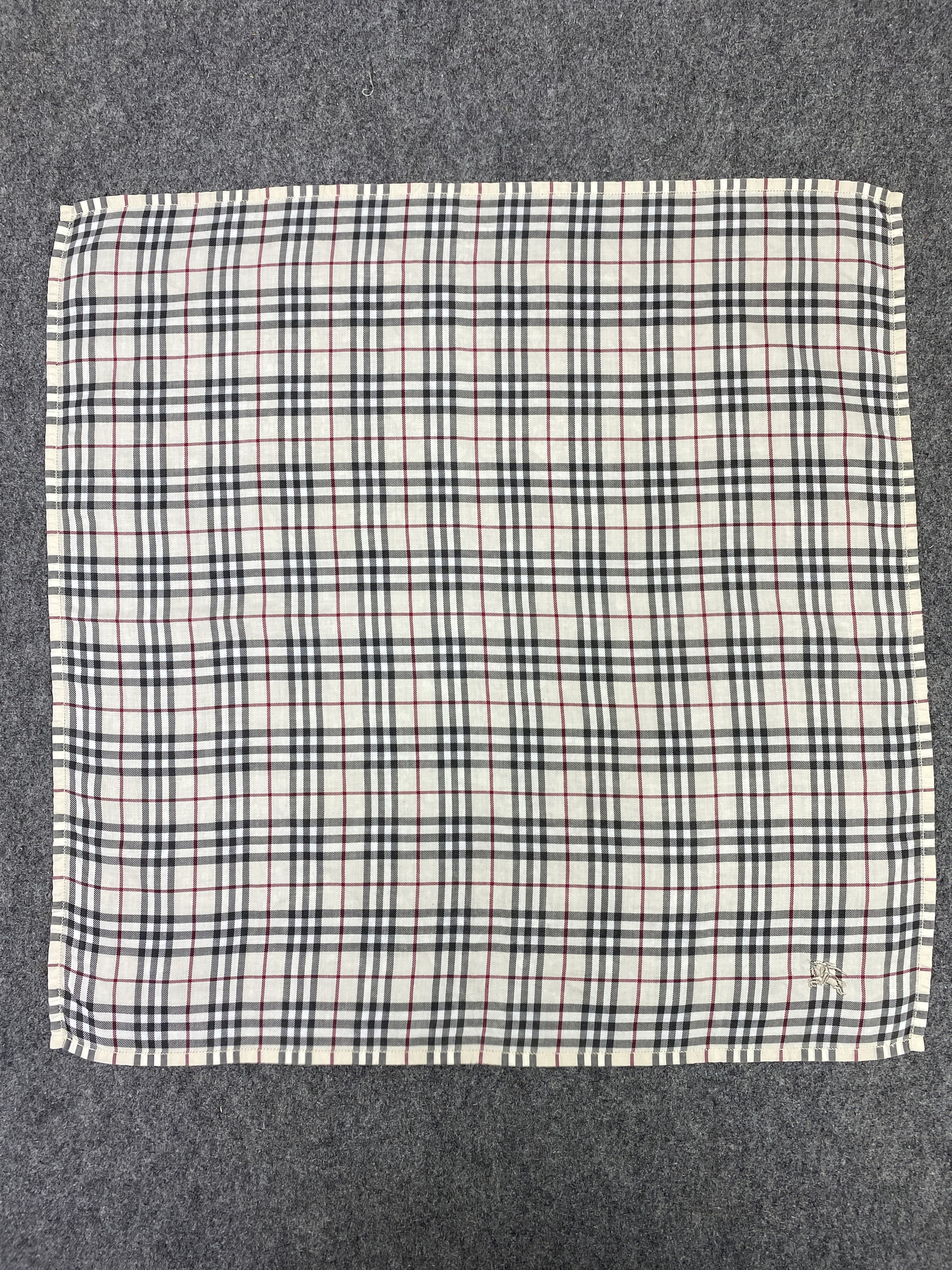 Burberry Vintage Burberry Handkerchief / Neckerchief KT0231 Size ONE SIZE - 2 Thumbnail