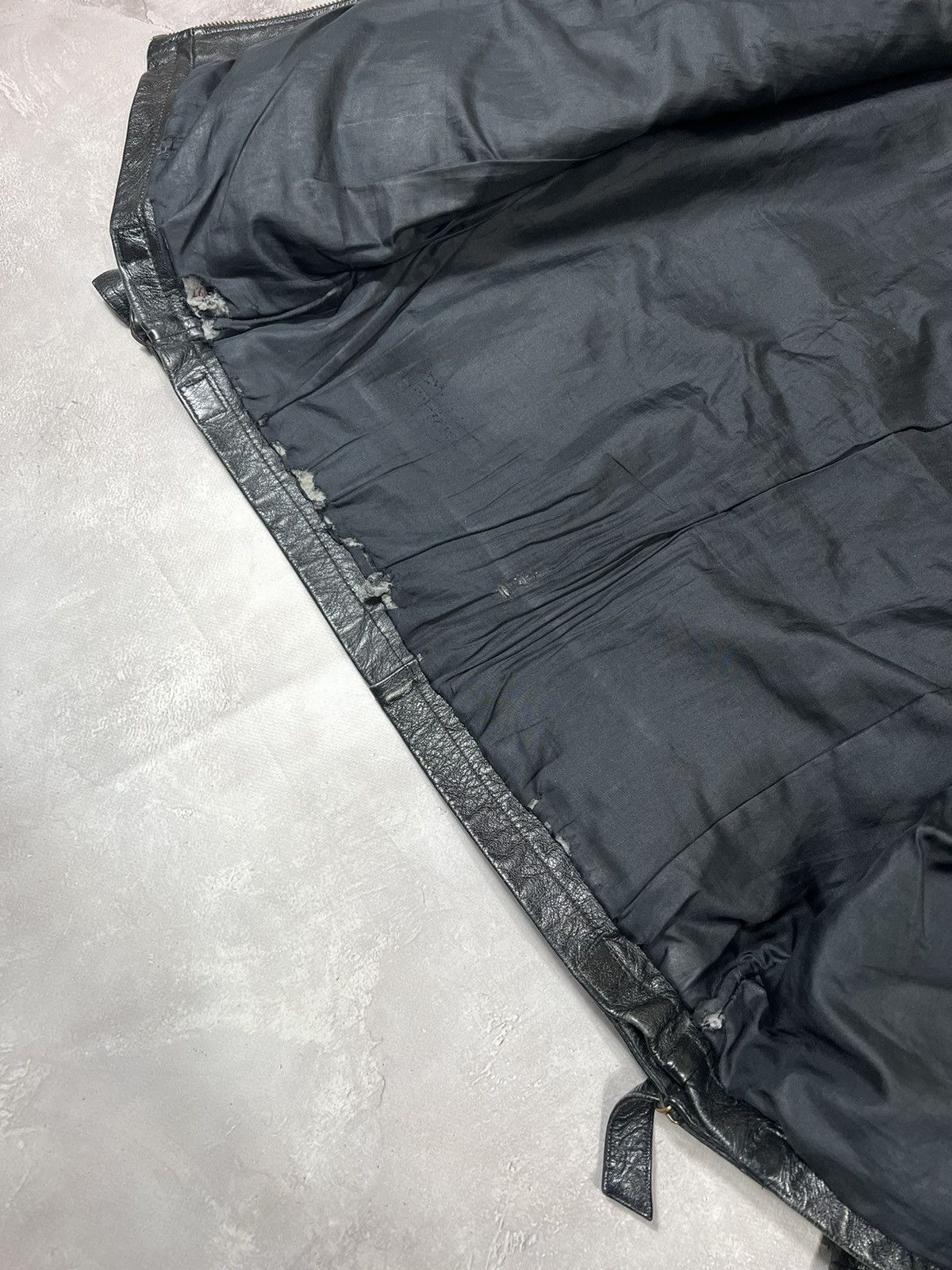 Vintage Vintage Y2k Leather Jacket Size US S / EU 44-46 / 1 - 9 Thumbnail