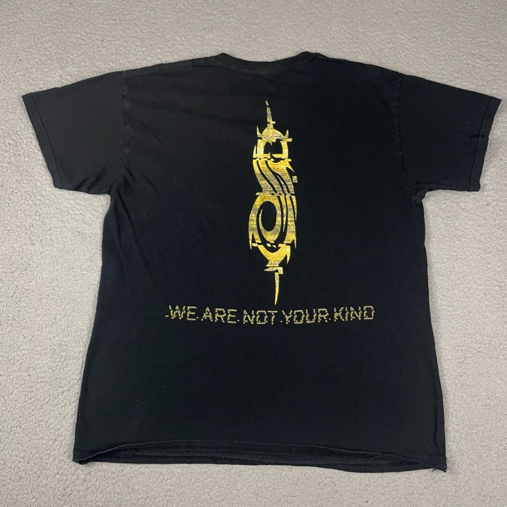 Doublet VINTAGE Slipknot Shirt Adult L Black Logo Double-Sided Tee Band Mens L Size US L / EU 52-54 / 3 - 7 Thumbnail