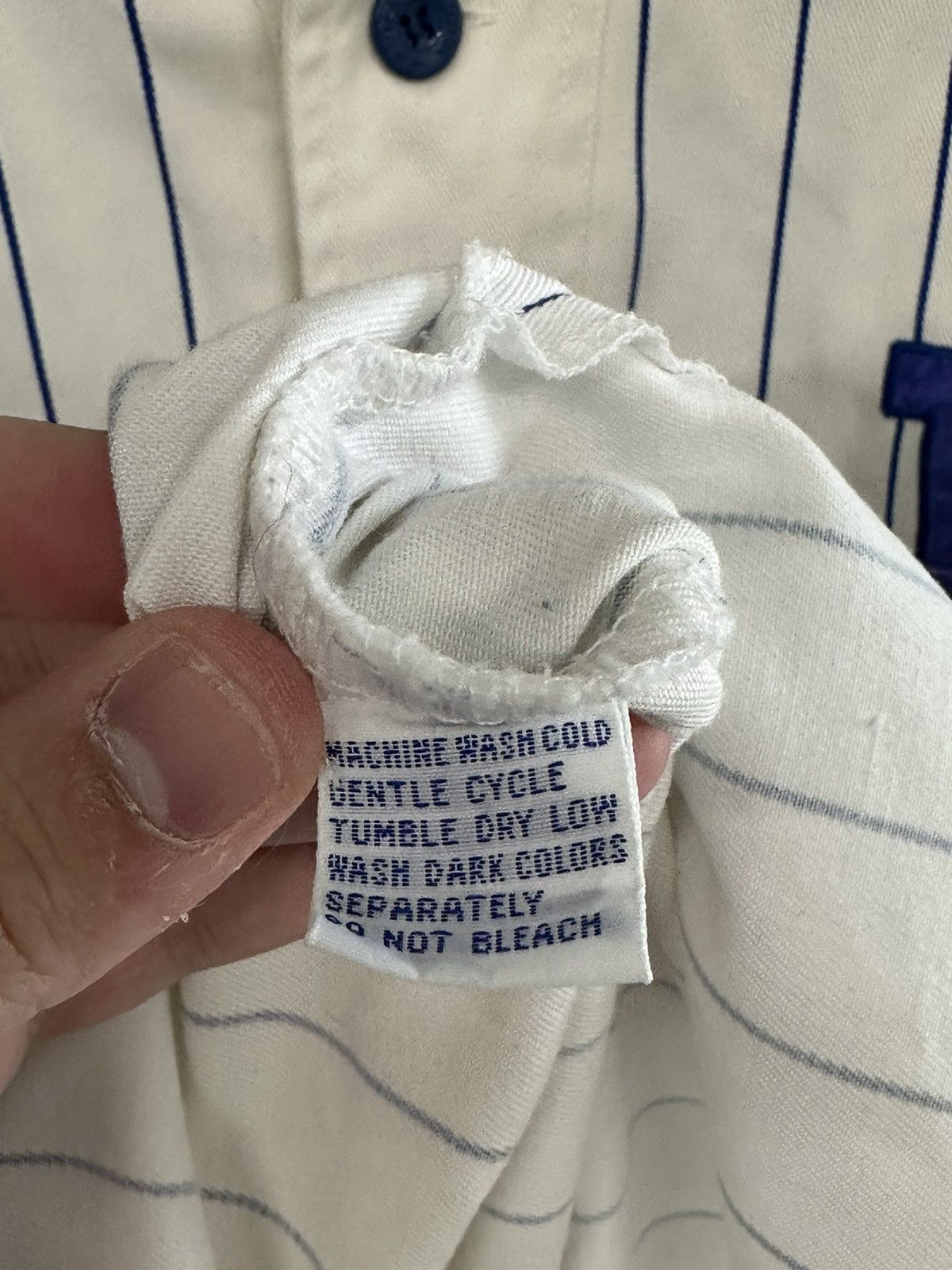 MLB × Vintage Vintage 80s Starter Pinstripe Los Angeles Dodgers Jersey Size US L / EU 52-54 / 3 - 9 Thumbnail
