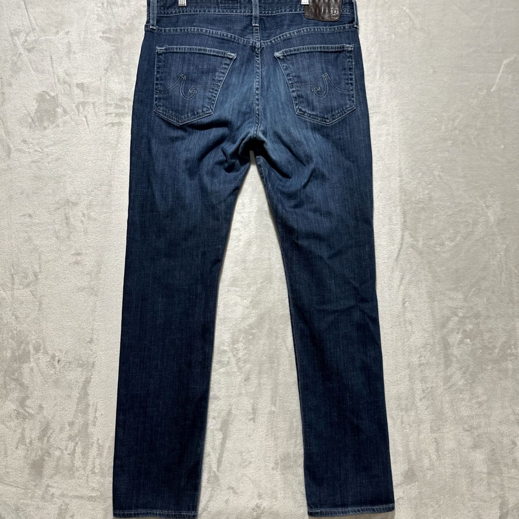 Vintage VINTAGE AG Adriano Goldschmied Jeans Mens Size 33 Blue The Graduate Tailored Leg Jeans Mens Regular Blue 33 City Preppy USA Boys? Size US 33 - 2 Thumbnail