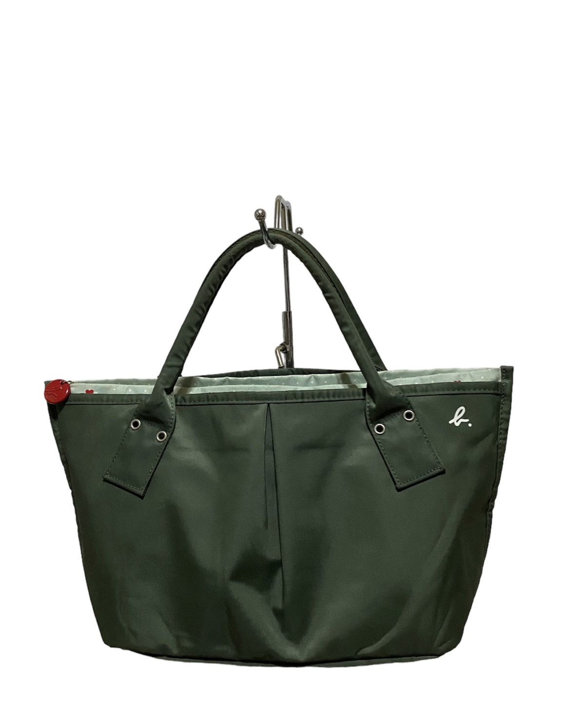 image of Agnes B Voyage Totebag/handbag in Green, Women's