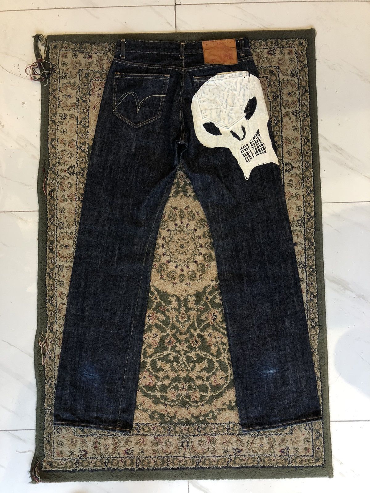 Japanese Brand REDMOON LOT RMJ-200 SELVEDGE JEANS Size US 31 - 1 Thumbnail