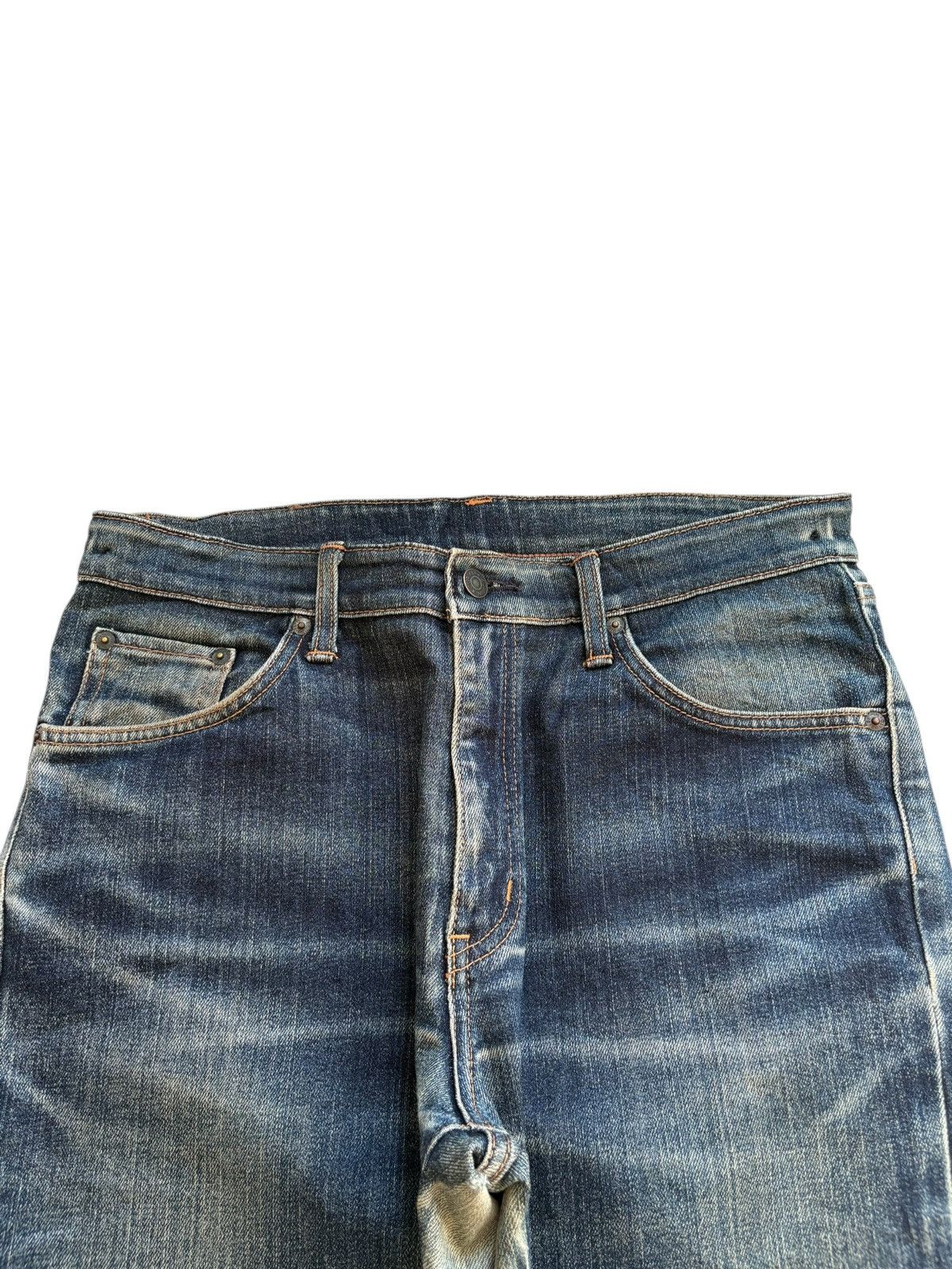 Edwin Vintage Edwin 403 Mud Wash Distressed Loose Jeans Size US 32 / EU 48 - 4 Thumbnail
