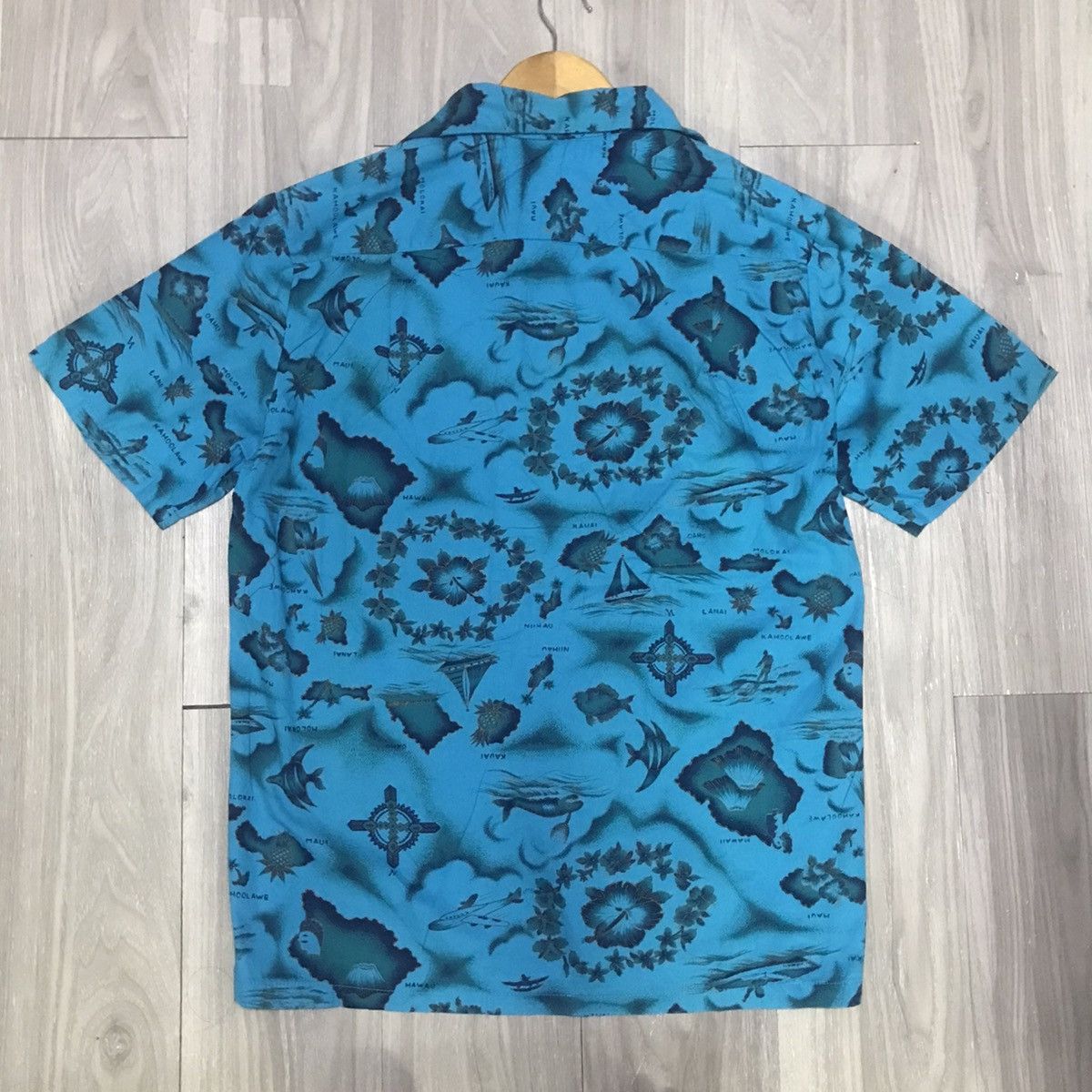 Vintage UI MAIKAI - Vintage 50s 60s Hawaiian Traditional Shirt Size US M / EU 48-50 / 2 - 17 Thumbnail
