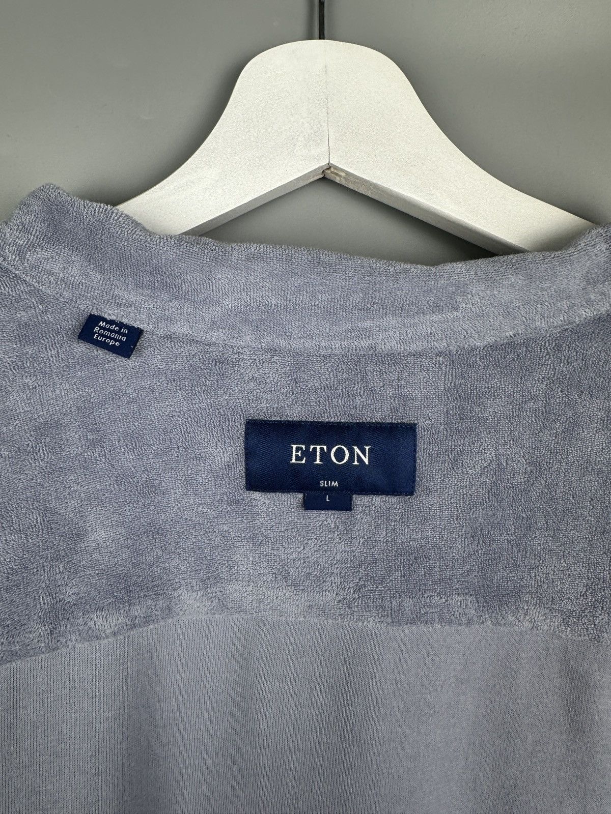 Eton Eton Terry Polo T Shirt Tee Big Logo USA Ralph Lauren Bear Size US L / EU 52-54 / 3 - 6 Thumbnail