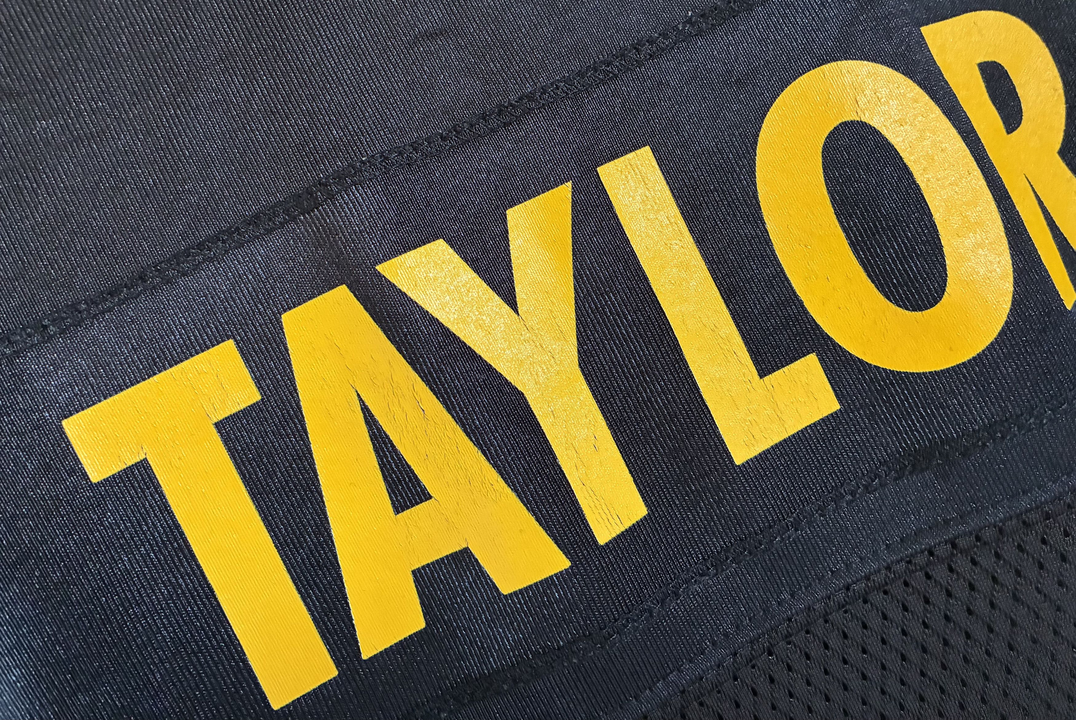 NFL NFL Reebok Taylor Pittsburgh Steelers Jersey Vintage 00s Size US L / EU 52-54 / 3 - 13 Thumbnail