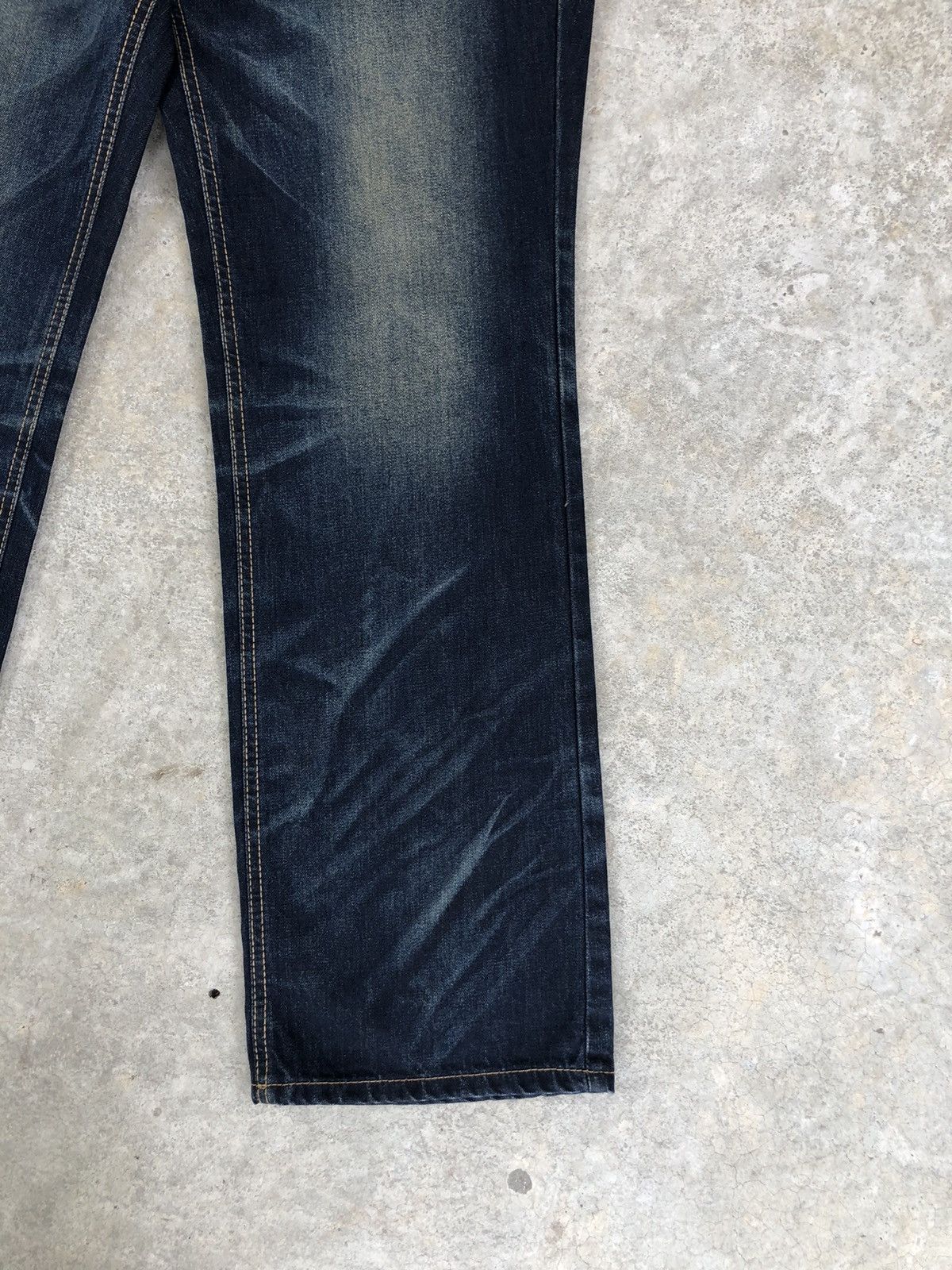 Japanese Brand Yoshitomo Nara Lolita Smile Distressed Jeans Size US 34 / EU 50 - 8 Thumbnail