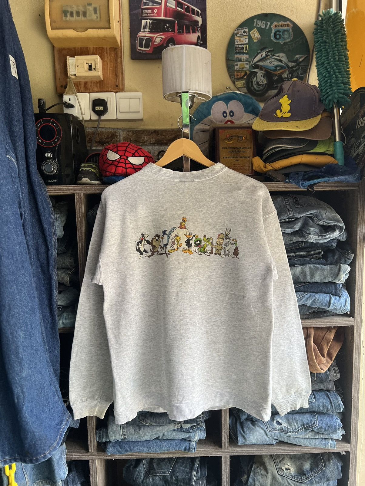 Cartoon Network 🔥Vintage 90s Looney Tunes Crewneck Sweatshirt Size US S / EU 44-46 / 1 - 2 Thumbnail
