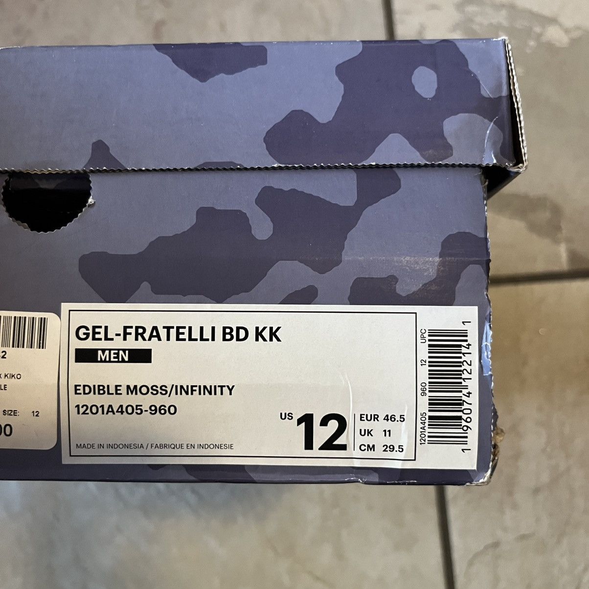 Asics × Kiko Kostadinov Asics x Kiko Kostadinov x Brain Dead Gel Fratelli Size 12 Size US 12 / EU 45 - 7 Thumbnail