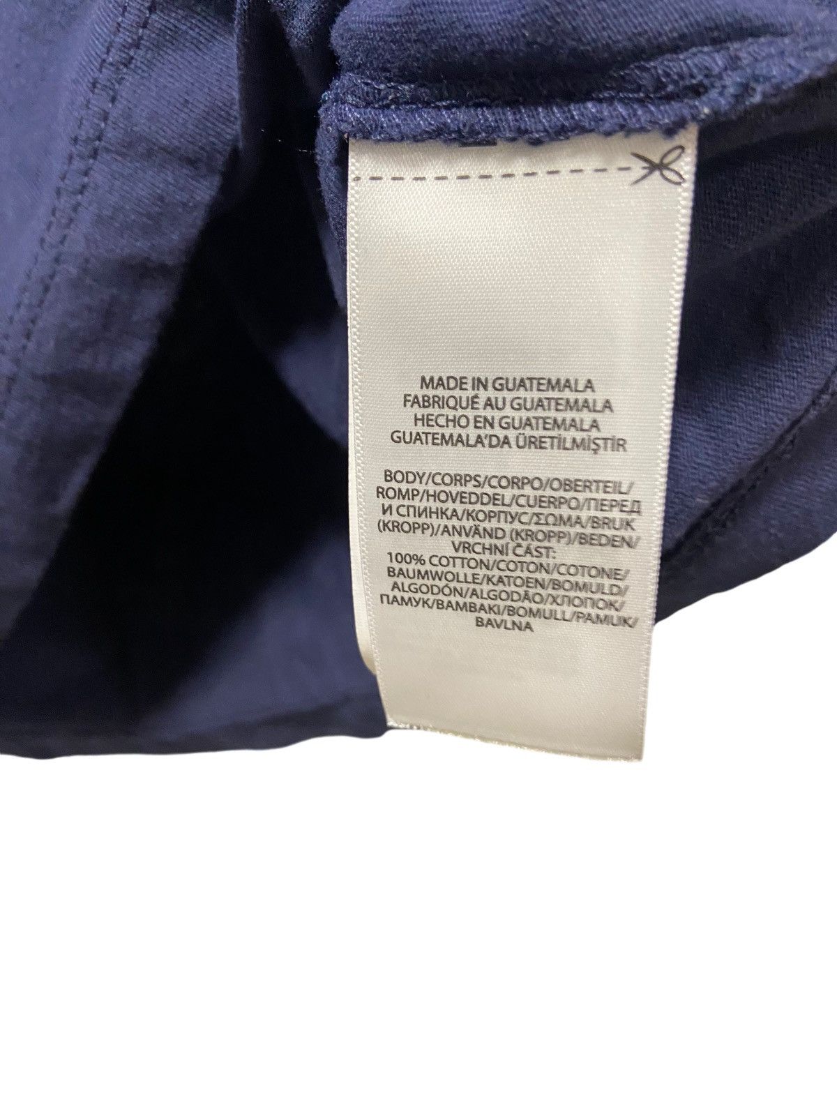 Polo Ralph Lauren × Ralph Lauren × Vintage POLO RALPH LAUREN Royal Blue POLO BEAR Hooded Shirt Size S Size US S / EU 44-46 / 1 - 5 Thumbnail