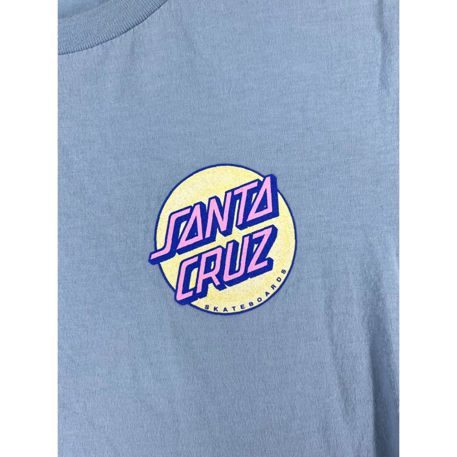 Vintage Santa Cruz Shirt Mens Small Blue Short Sleeve Crew Neck Logo Skate 90s California Mens TS Shirt Size US S / EU 44-46 / 1 - 4 Thumbnail