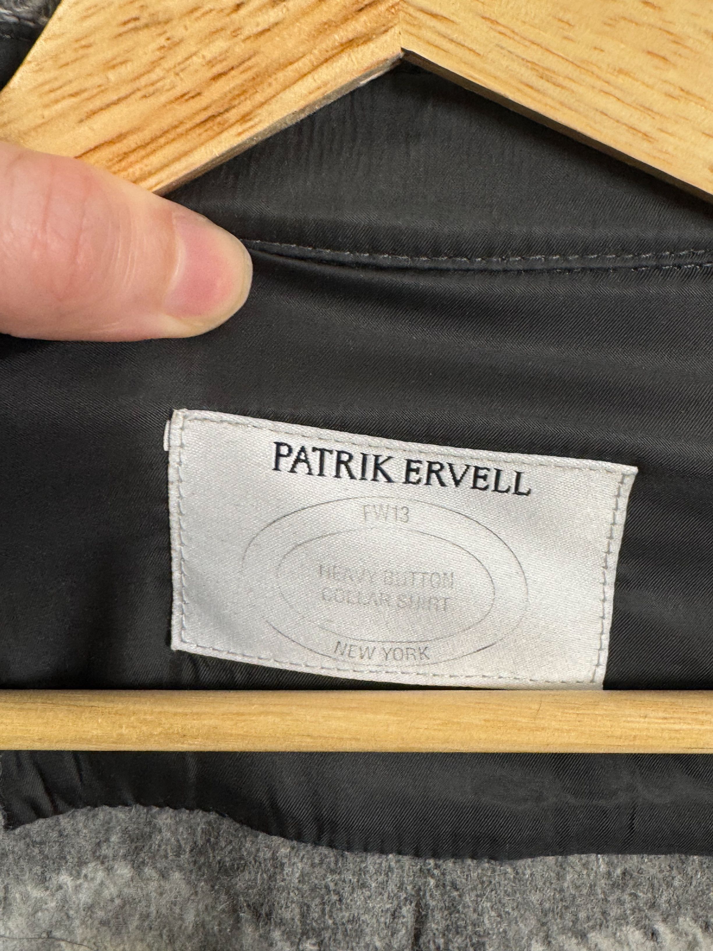 Patrik Ervell Brushed Wool Long Sleeve overshirt Size US M / EU 48-50 / 2 - 8 Thumbnail