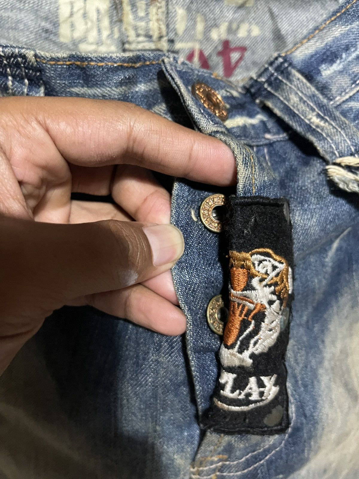 Replay Replay Distressed denim Size US 33 - 9 Thumbnail