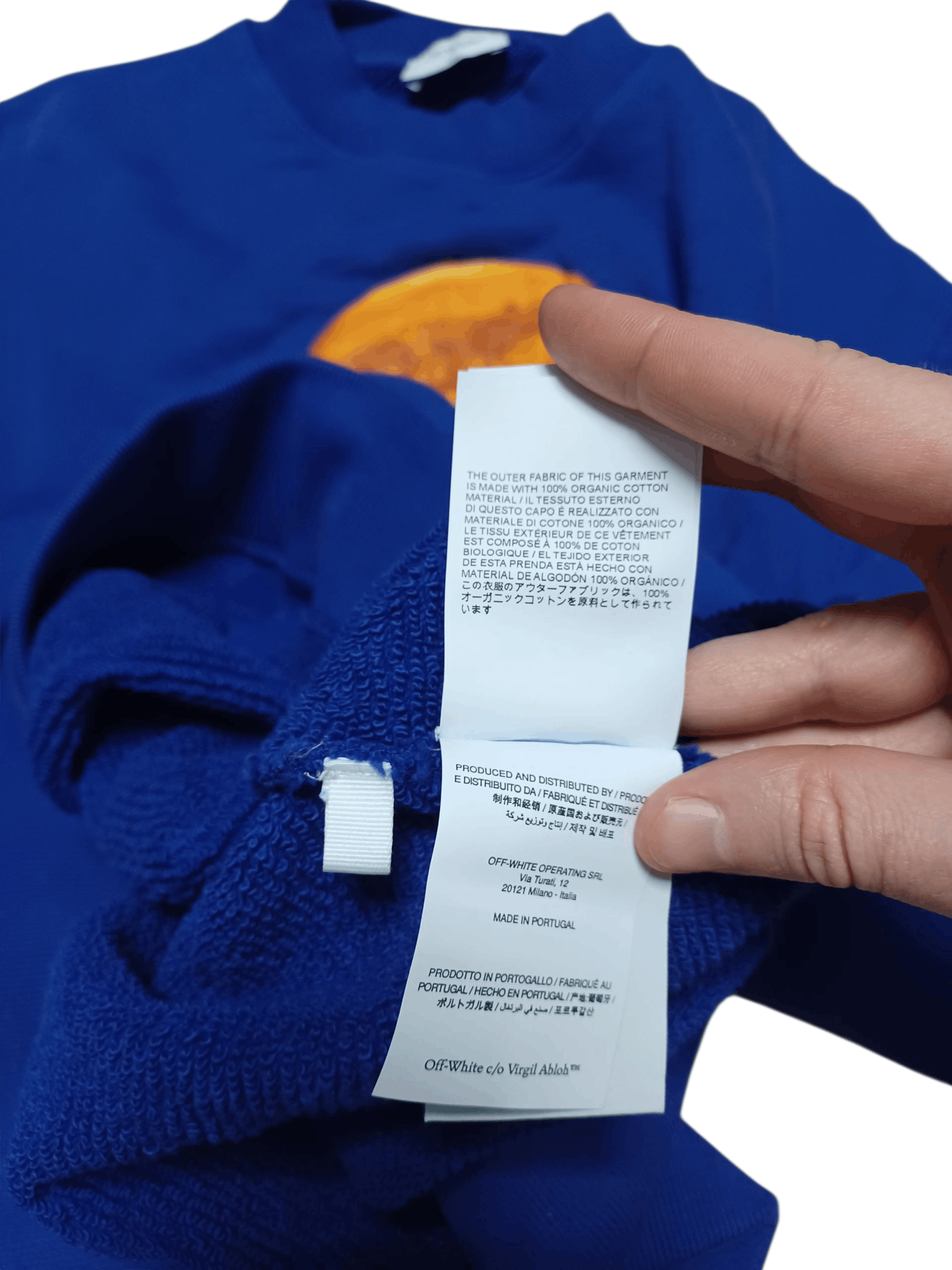 Off-White OFF-WHITE ON THE GO MOON RARE SWEATSHIRT Size US M / EU 48-50 / 2 - 10 Thumbnail