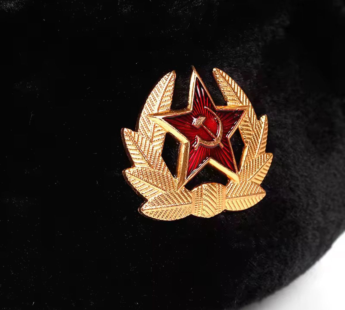 Other Warm Soviet Army Military Badge Russia Ushanka Bomber Hat Size ONE SIZE - 5 Thumbnail