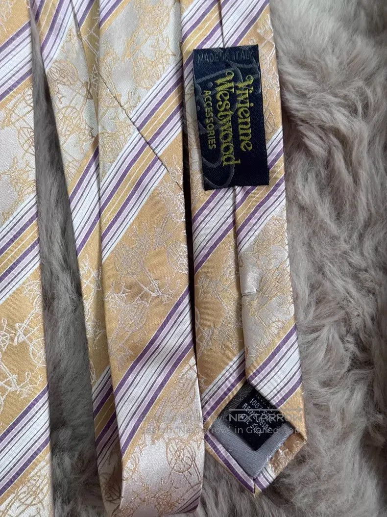 Vivienne Westwood Vivienne Westwood All-over printed logo tie Size ONE SIZE - 7 Thumbnail